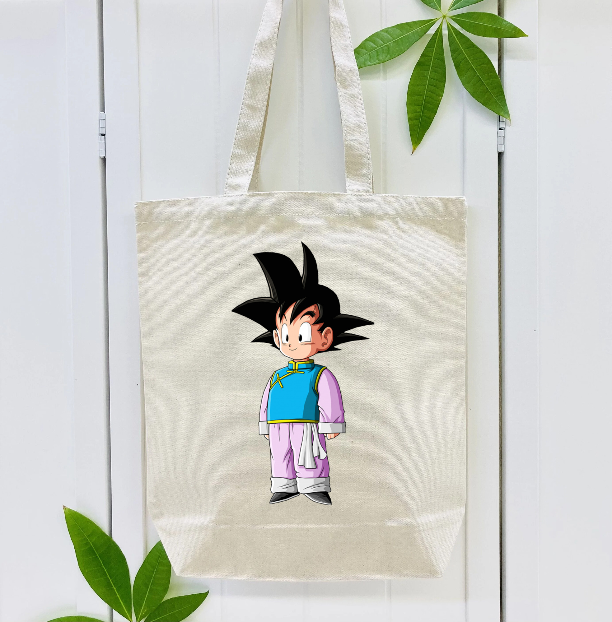 ドラゴンボール 孫悟空（そん ごくう）Son Goku カカロット DRAGON BALL Kakarotto 縦型キャンバス生地手提げバッグ　トートバッグ