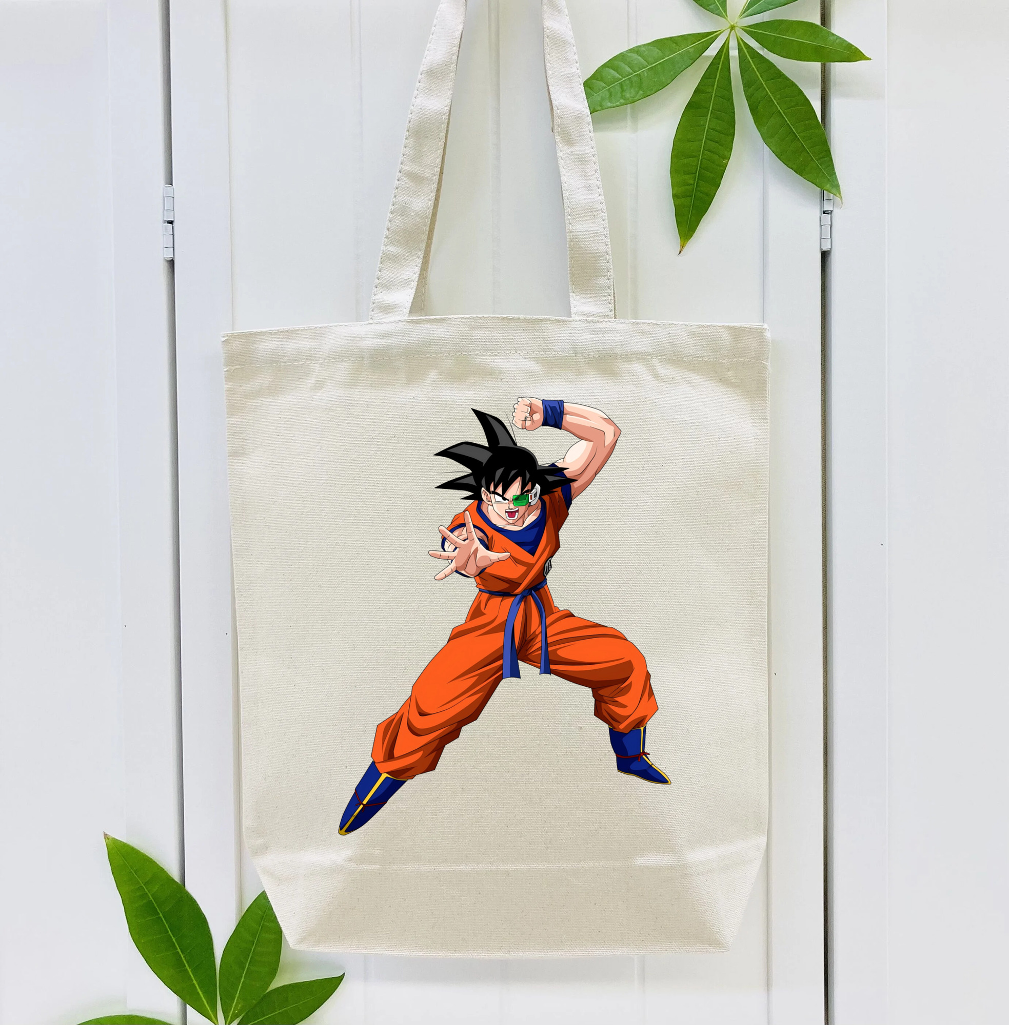 ドラゴンボール 孫悟空（そん ごくう）Son Goku カカロット DRAGON BALL Kakarotto 縦型キャンバス生地手提げバッグ　トートバッグ