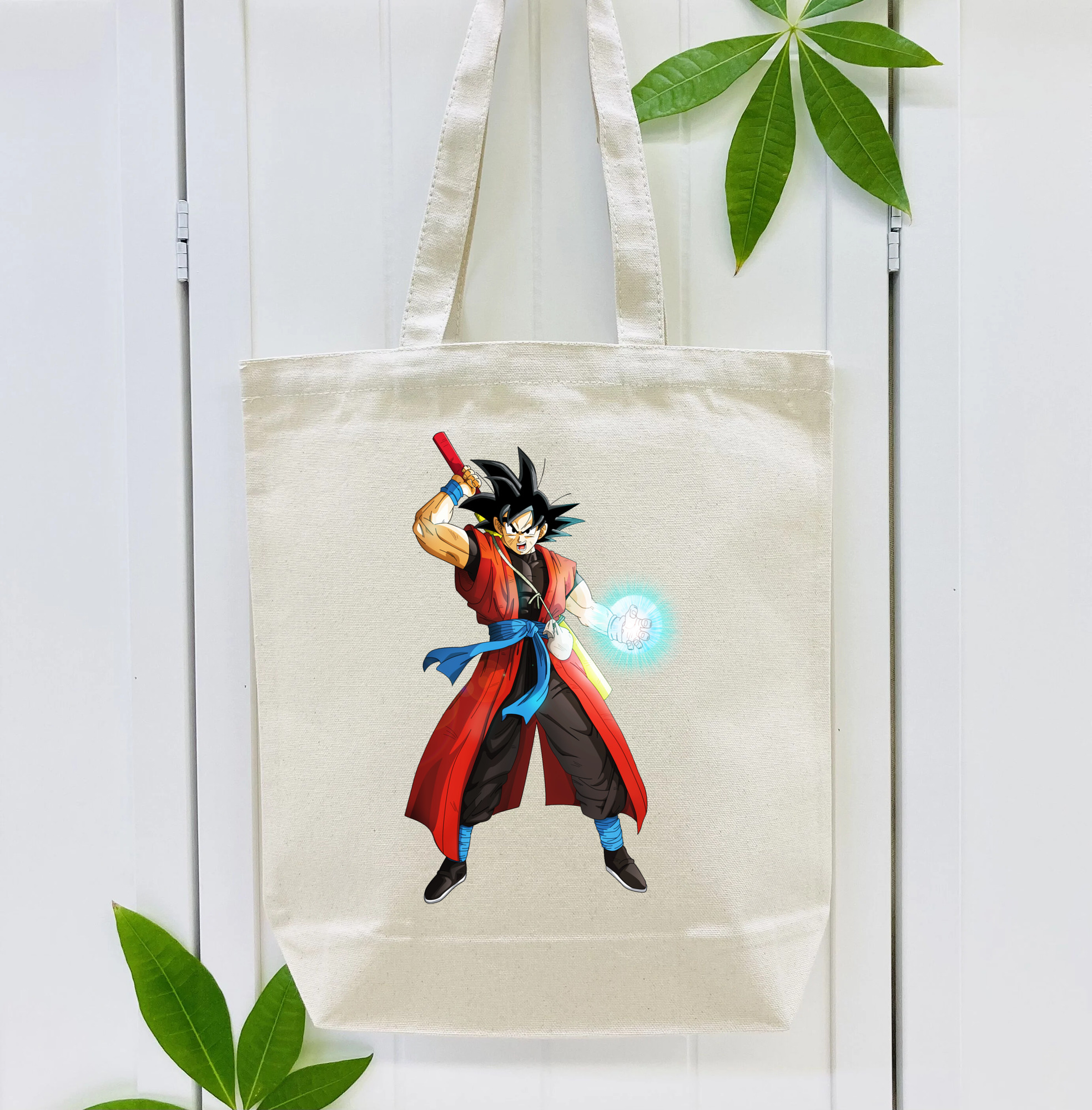 ドラゴンボール 孫悟空（そん ごくう）Son Goku カカロット DRAGON BALL Kakarotto 縦型キャンバス生地手提げバッグ　トートバッグ