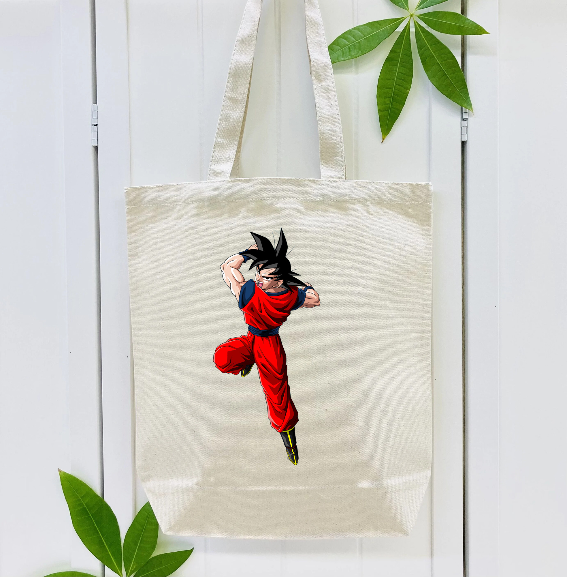 ドラゴンボール 孫悟空（そん ごくう）Son Goku カカロット DRAGON BALL Kakarotto 縦型キャンバス生地手提げバッグ　トートバッグ