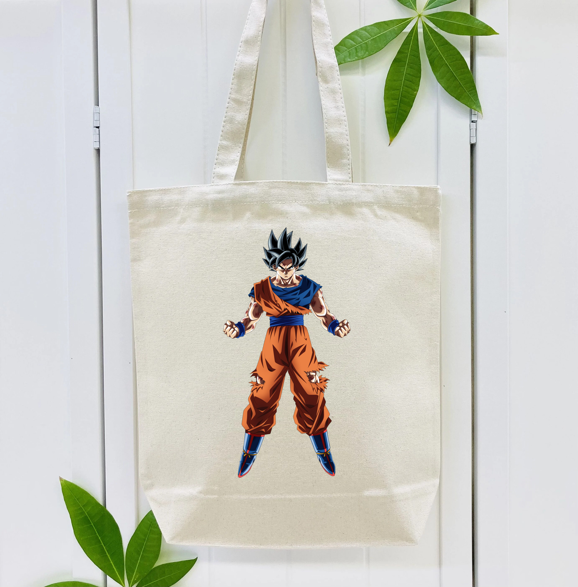 ドラゴンボール 孫悟空（そん ごくう）Son Goku カカロット DRAGON BALL Kakarotto 縦型キャンバス生地手提げバッグ　トートバッグ