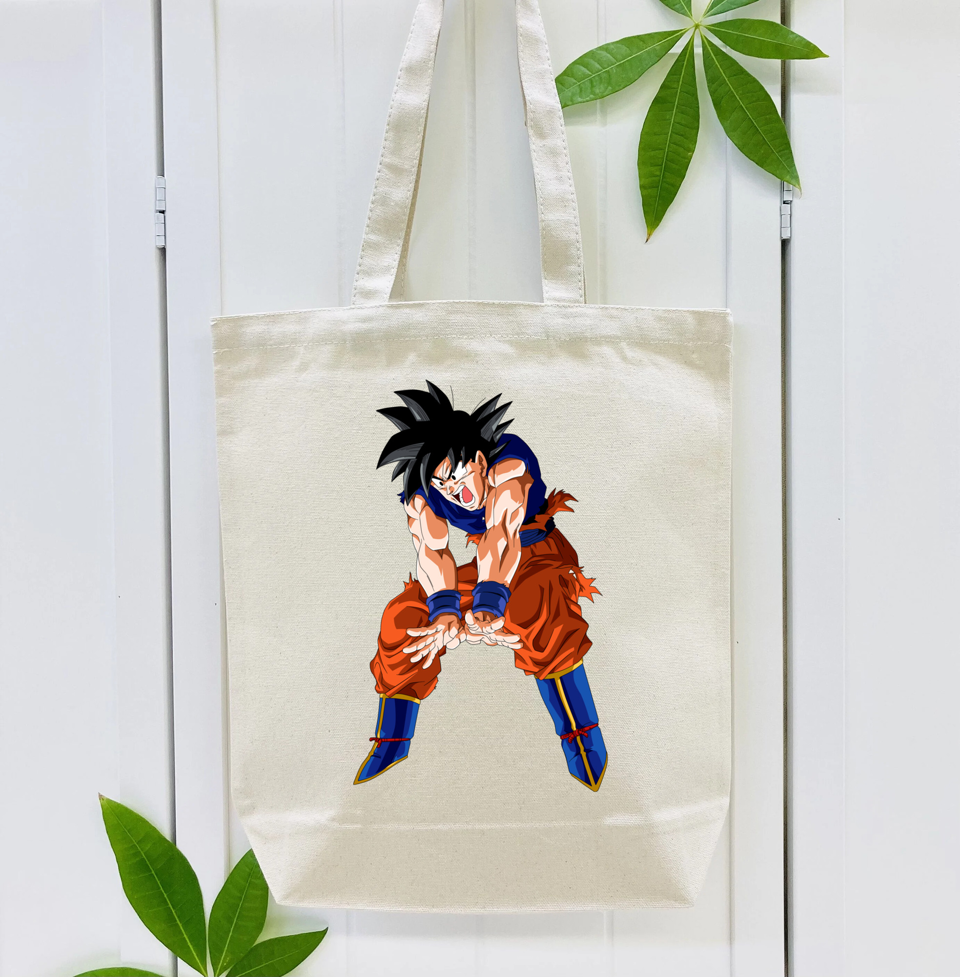 ドラゴンボール 孫悟空（そん ごくう）Son Goku カカロット DRAGON BALL Kakarotto 縦型キャンバス生地手提げバッグ　トートバッグ