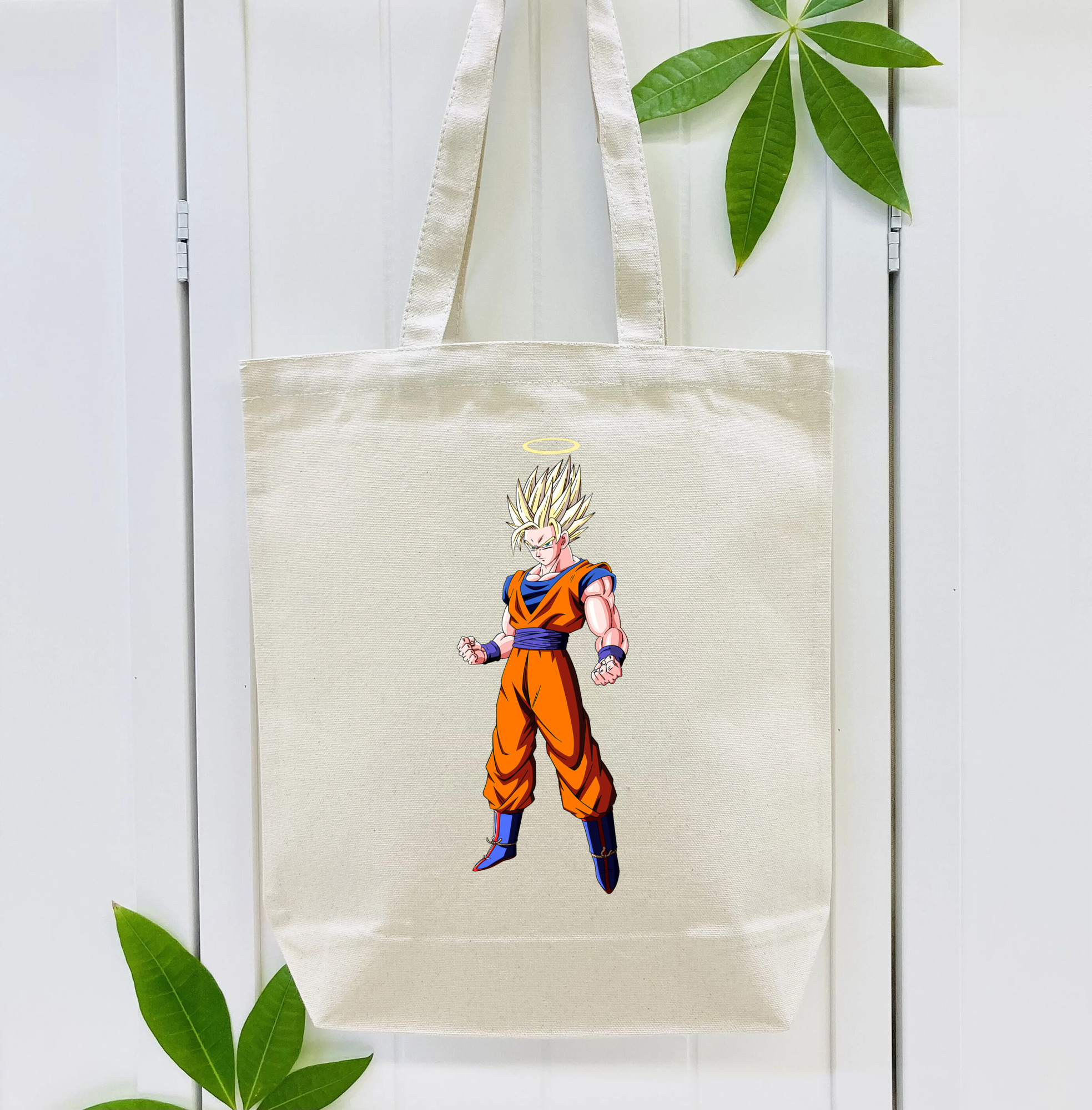 ドラゴンボール 孫悟空（そん ごくう）Son Goku カカロット DRAGON BALL Kakarotto 縦型キャンバス生地手提げバッグ　トートバッグ