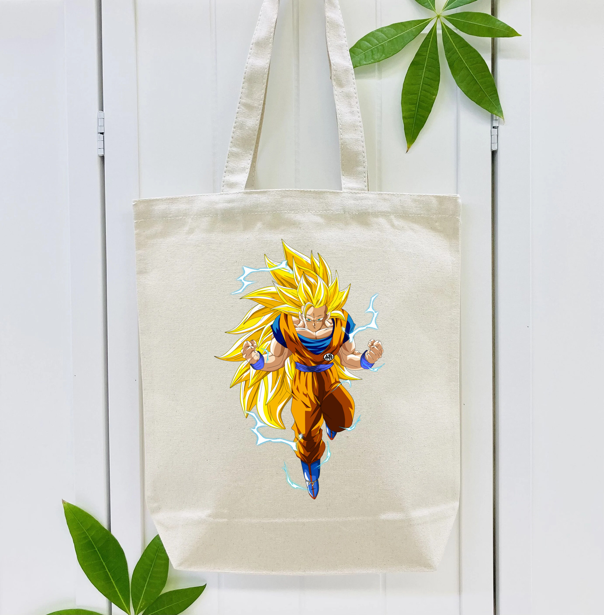 ドラゴンボール 孫悟空（そん ごくう）Son Goku カカロット DRAGON BALL Kakarotto 縦型キャンバス生地手提げバッグ　トートバッグ