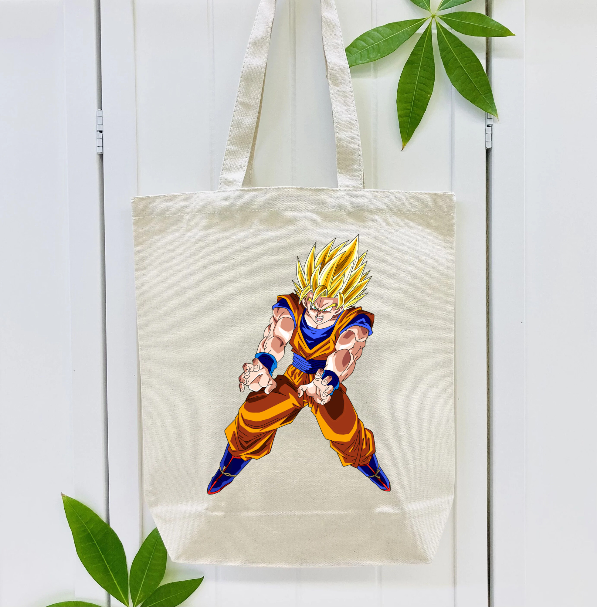 ドラゴンボール 孫悟空（そん ごくう）Son Goku カカロット DRAGON BALL Kakarotto 縦型キャンバス生地手提げバッグ　トートバッグ