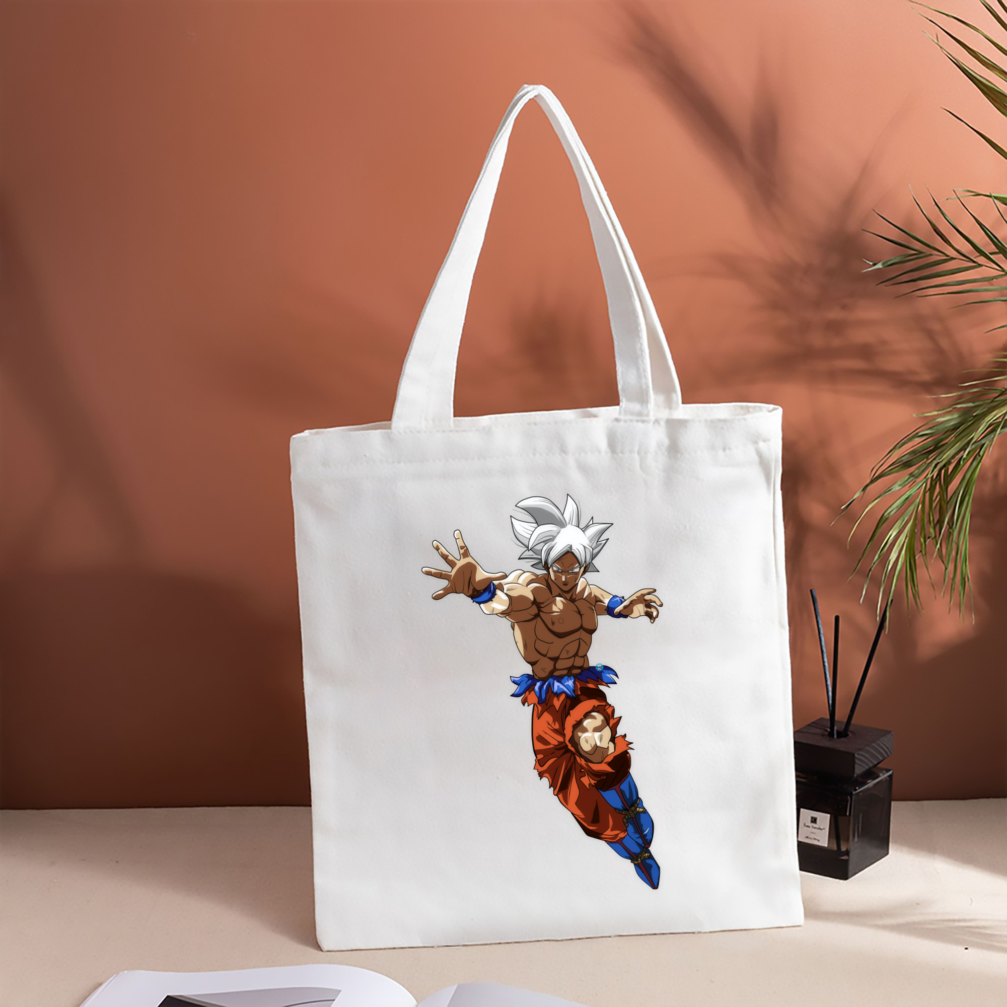 ドラゴンボール 孫悟空（そん ごくう）Son Goku カカロット DRAGON BALL Kakarotto 縦型キャンバス生地手提げバッグ　トートバッグ