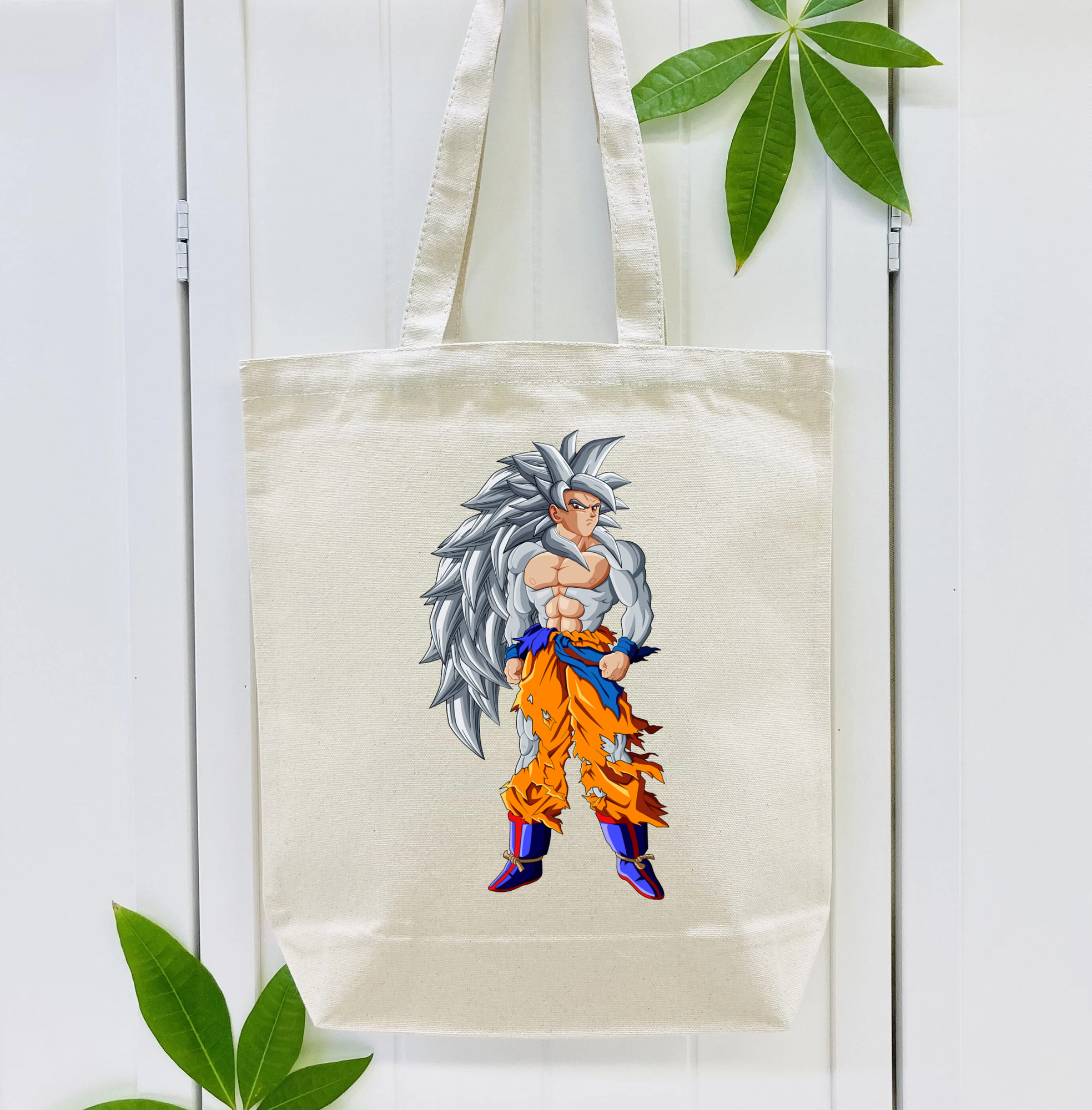 ドラゴンボール 孫悟空（そん ごくう）Son Goku カカロット DRAGON BALL Kakarotto 縦型キャンバス生地手提げバッグ　トートバッグ