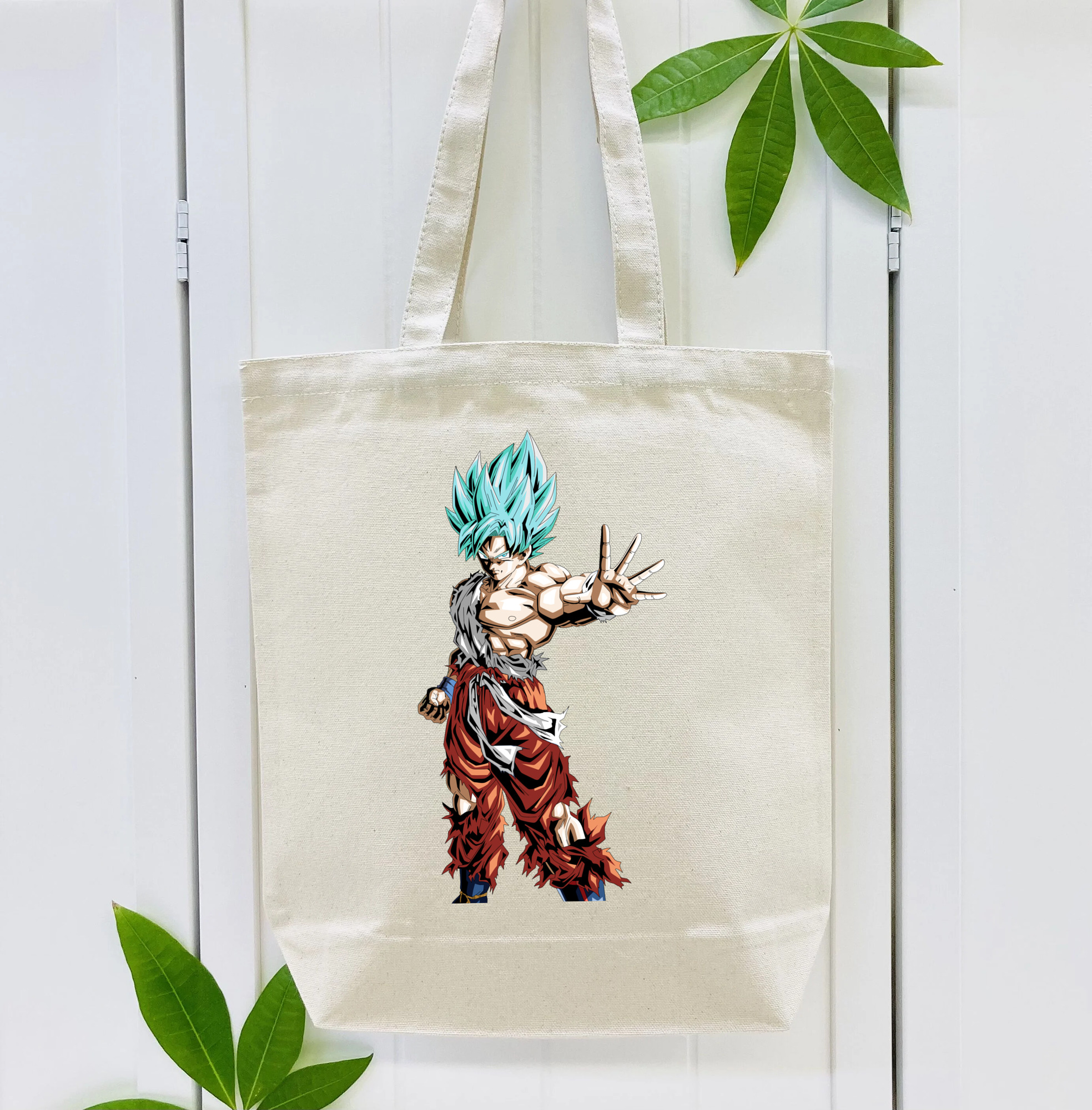 ドラゴンボール 孫悟空（そん ごくう）Son Goku カカロット DRAGON BALL Kakarotto 縦型キャンバス生地手提げバッグ　トートバッグ