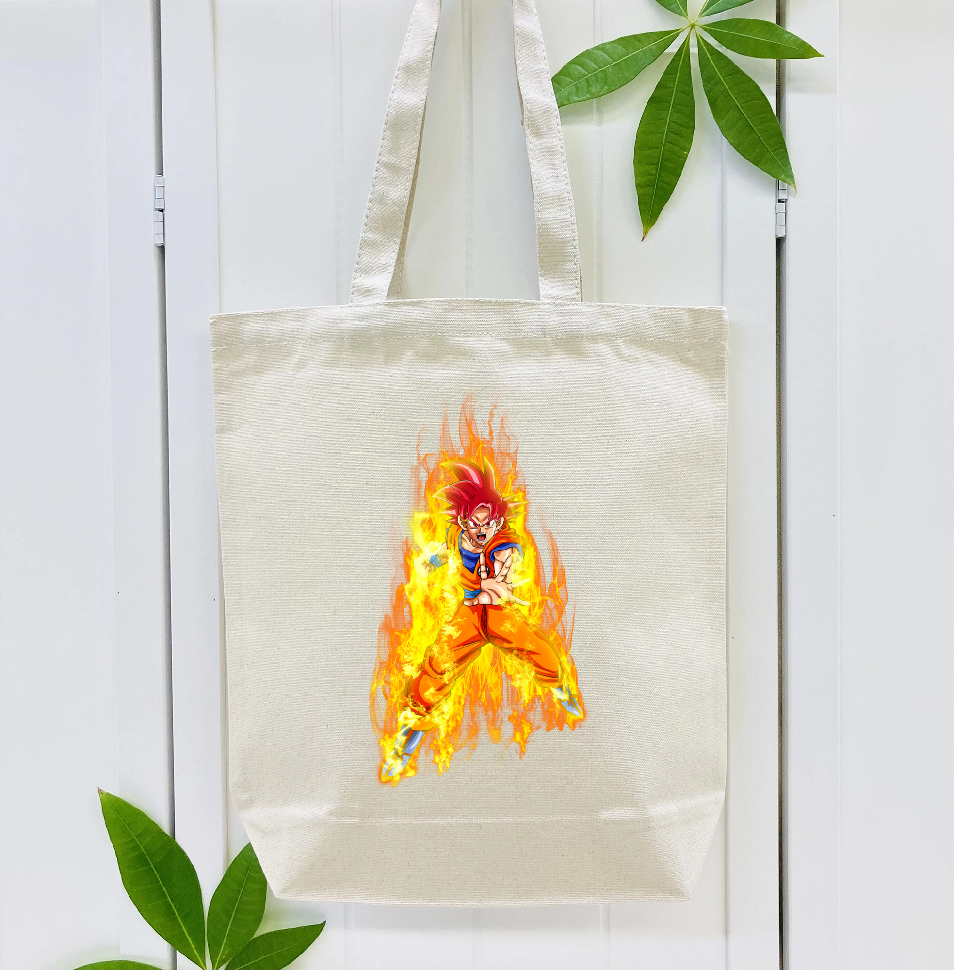 ドラゴンボール 孫悟空（そん ごくう）Son Goku カカロット DRAGON BALL Kakarotto 縦型キャンバス生地手提げバッグ　トートバッグ