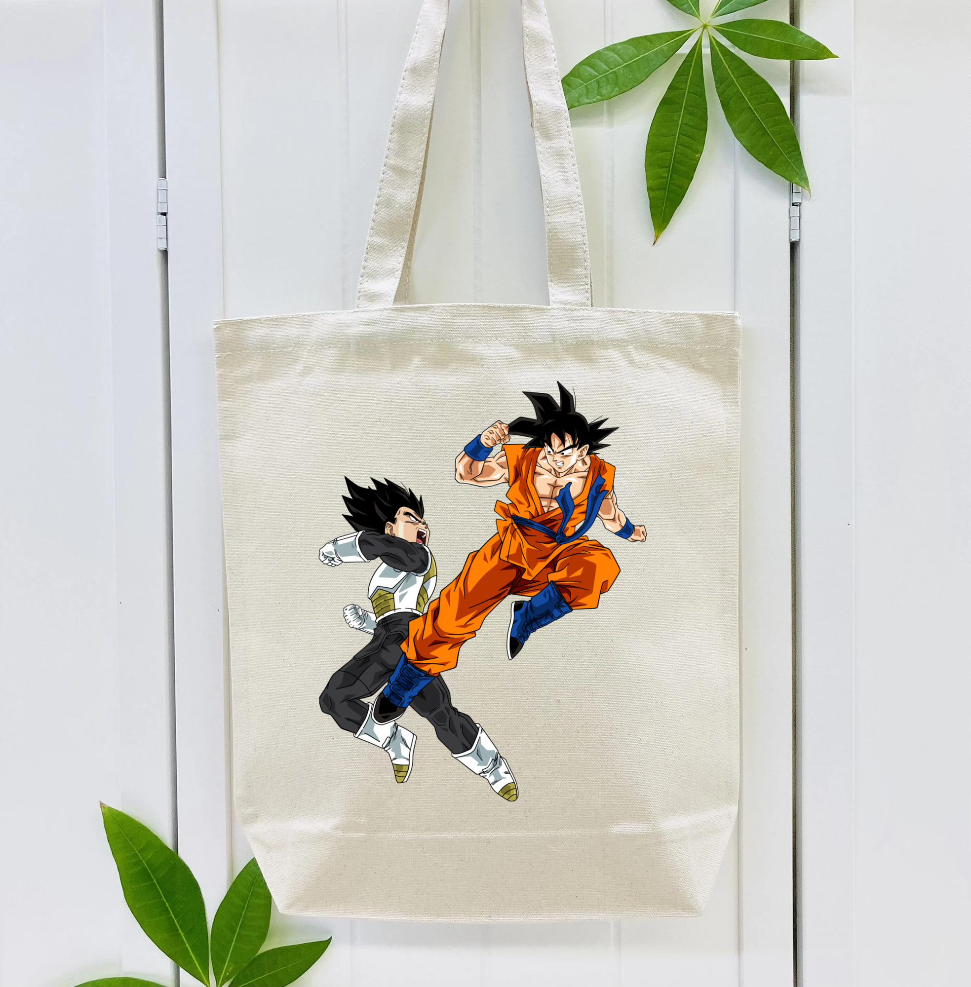 ドラゴンボール 孫悟空（そん ごくう）Son Goku カカロット DRAGON BALL Kakarotto 縦型キャンバス生地手提げバッグ　トートバッグ