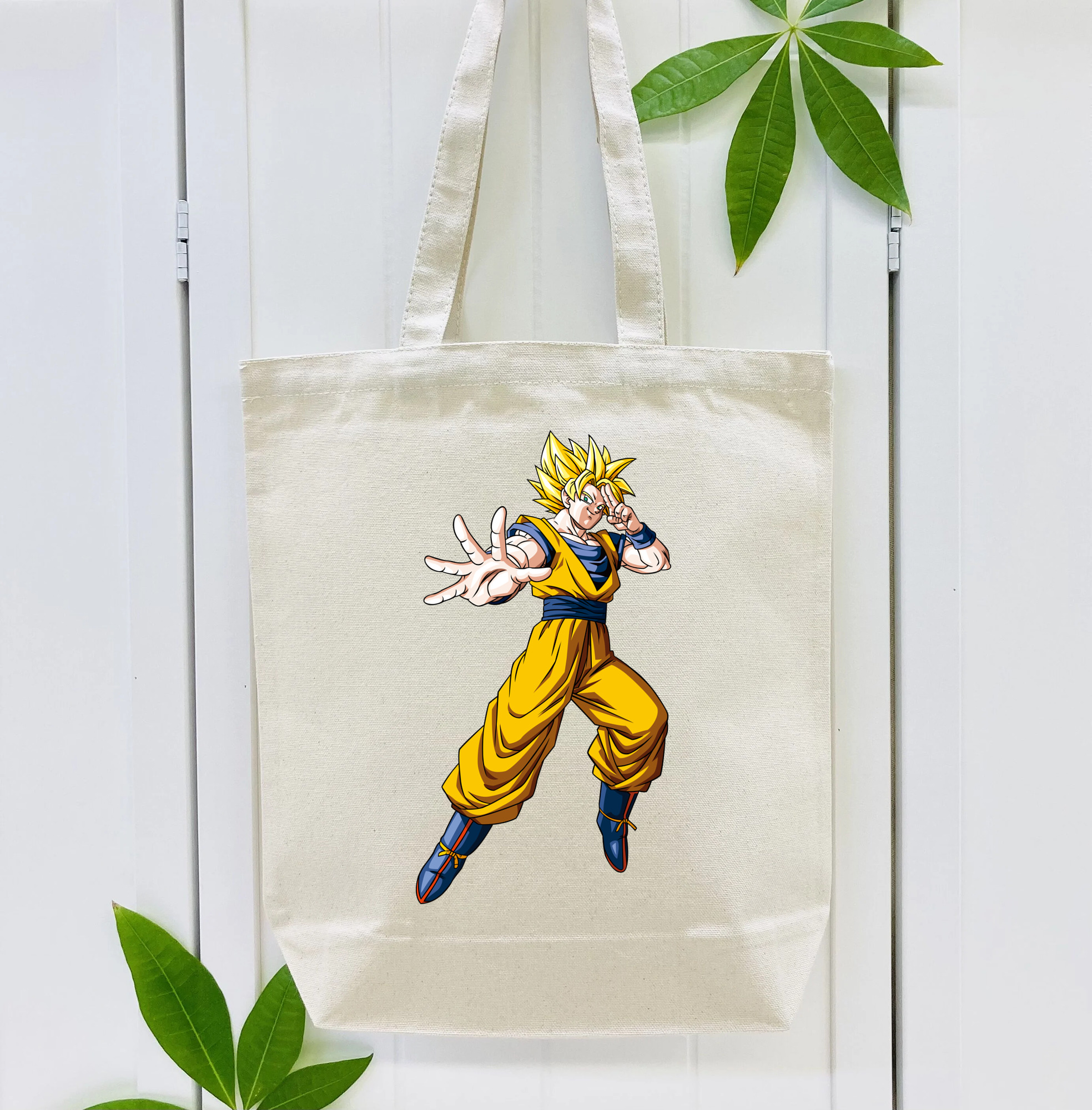 ドラゴンボール 孫悟空（そん ごくう）Son Goku カカロット DRAGON BALL Kakarotto 縦型キャンバス生地手提げバッグ　トートバッグ