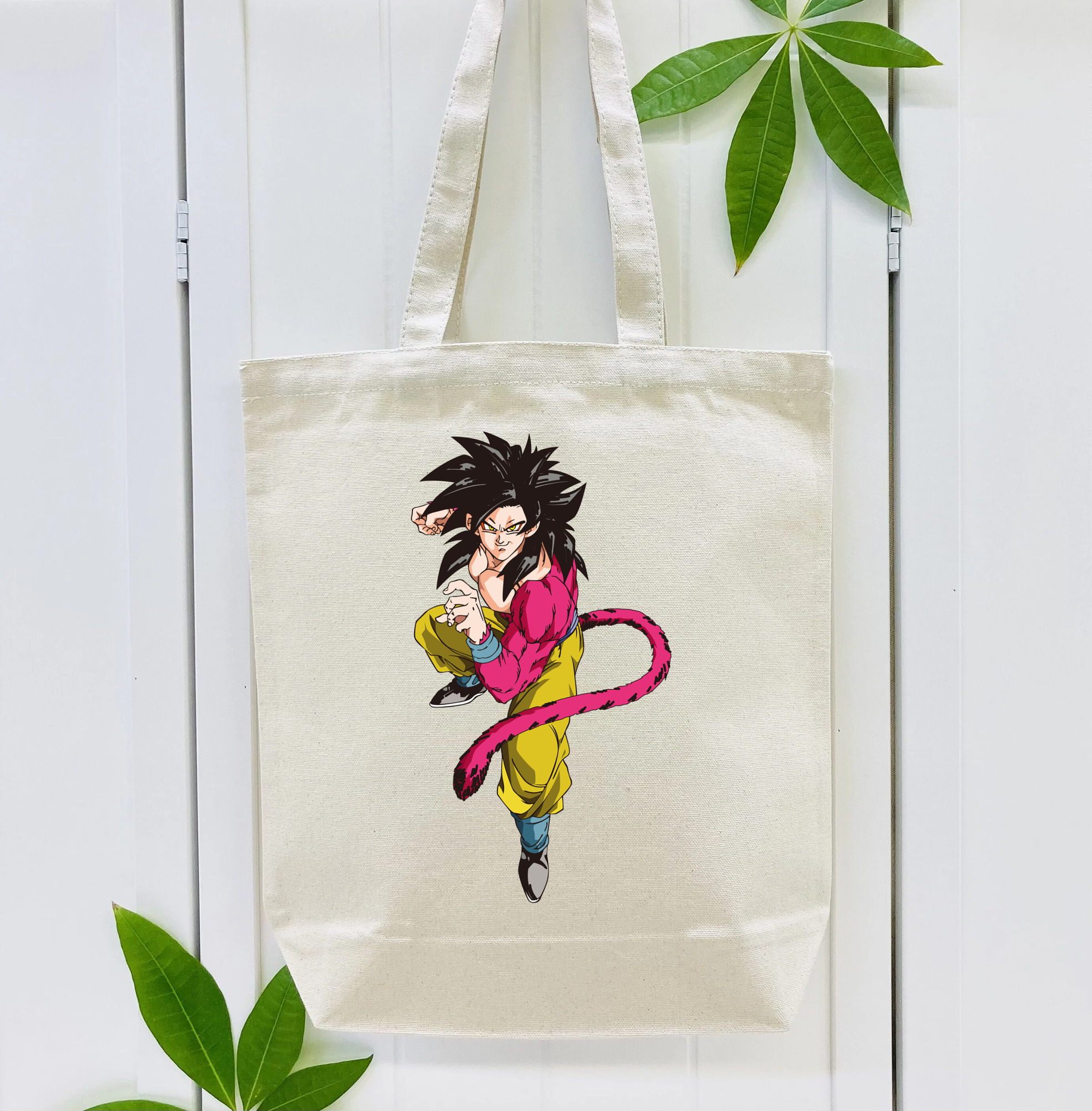 ドラゴンボール 孫悟空（そん ごくう）Son Goku カカロット DRAGON BALL Kakarotto 縦型キャンバス生地手提げバッグ　トートバッグ