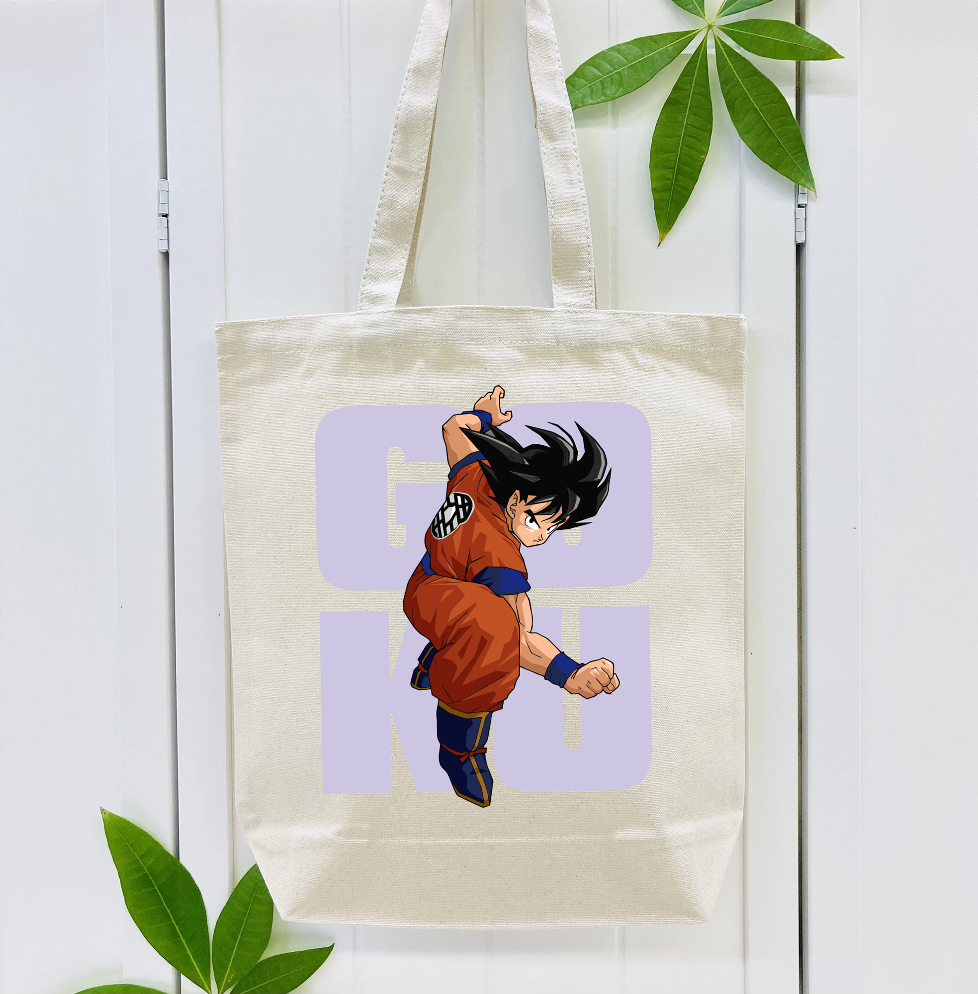ドラゴンボール 孫悟空（そん ごくう）Son Goku カカロット DRAGON BALL Kakarotto 縦型キャンバス生地手提げバッグ　トートバッグ