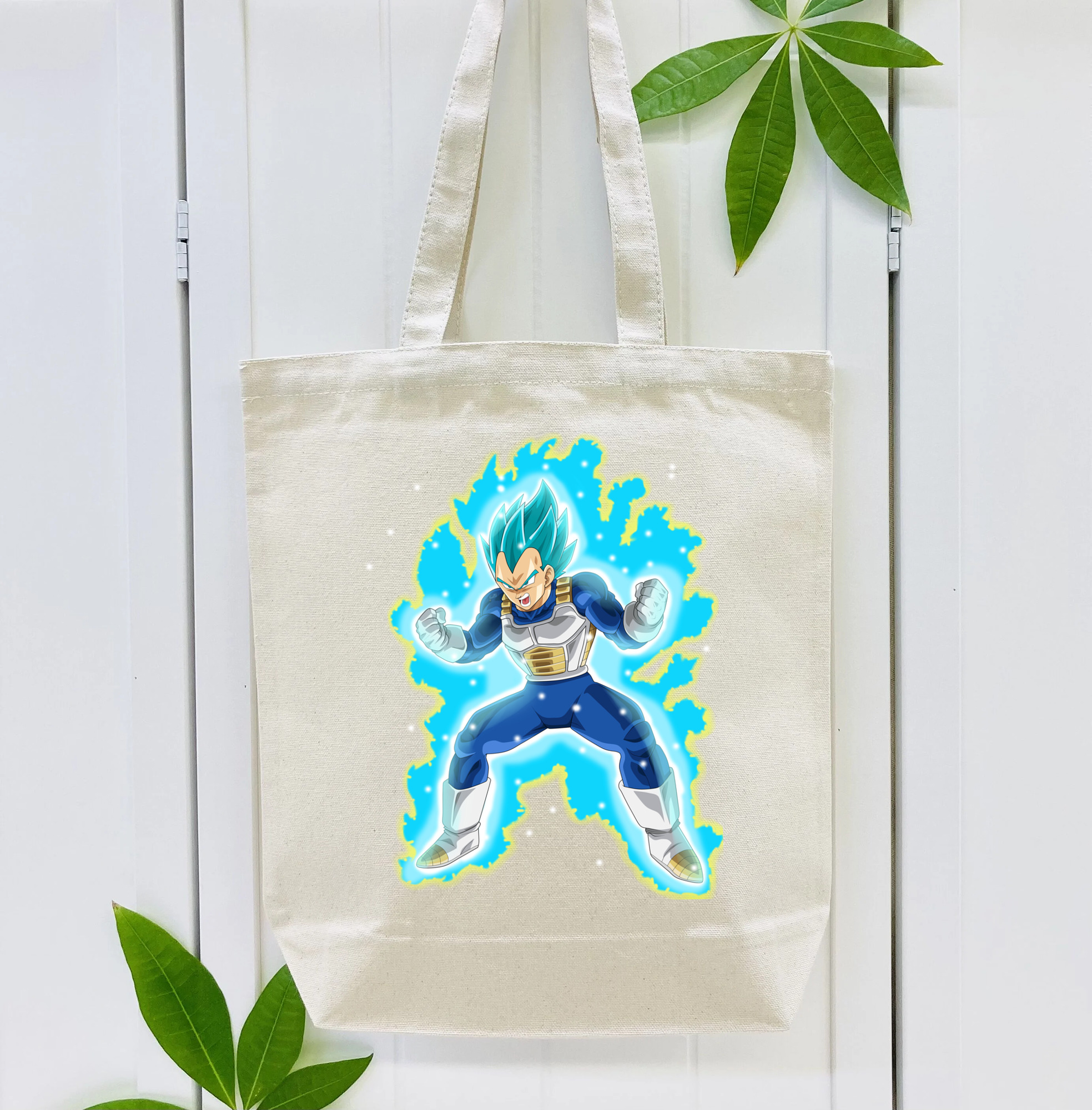 ドラゴンボール ベジータ四世（Bejīta Yonsei）DRAGON BALL Vegeta IV 縦型キャンバス生地手提げバッグ　トートバッグ