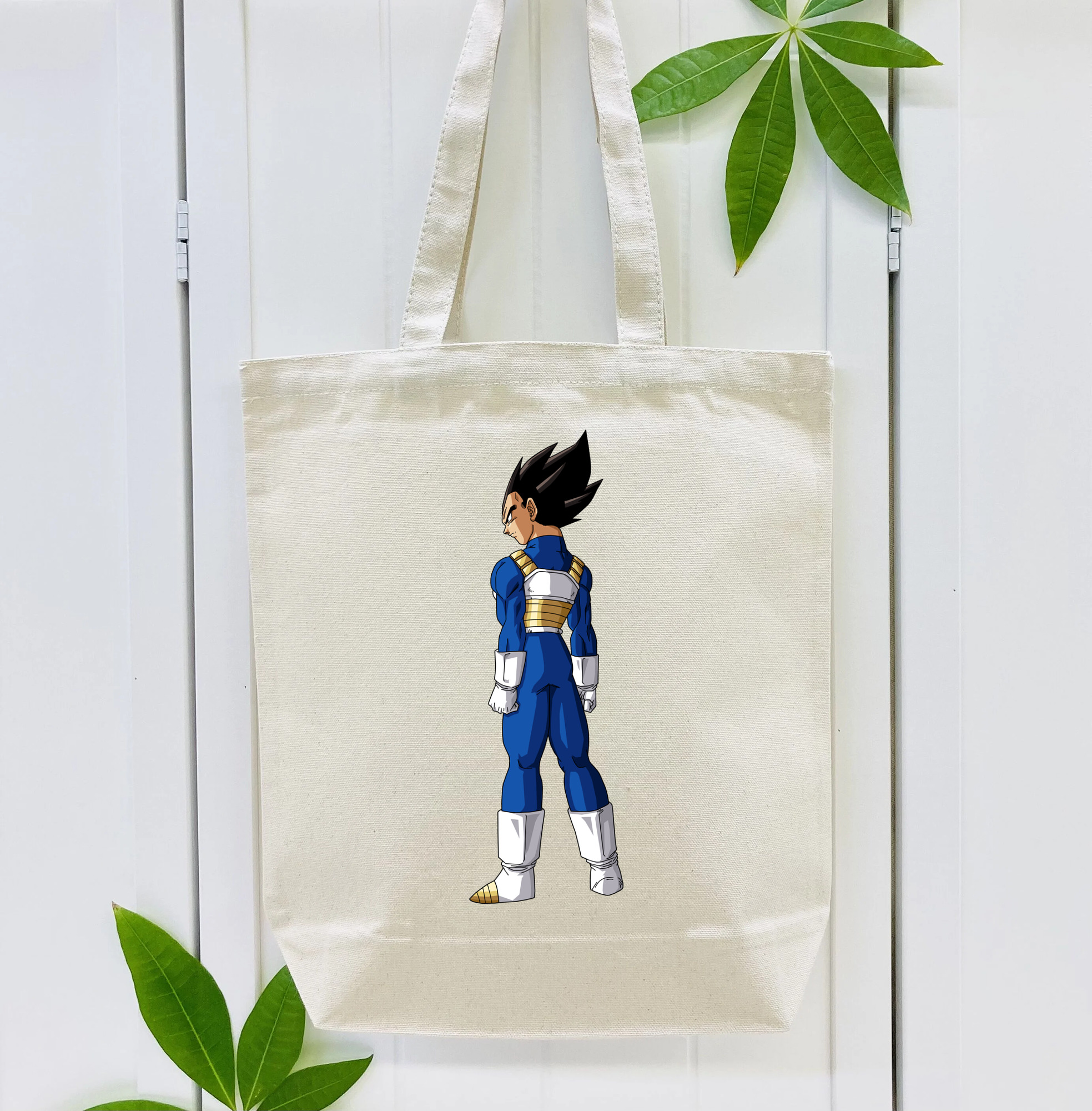 ドラゴンボール ベジータ四世（Bejīta Yonsei）DRAGON BALL Vegeta IV 縦型キャンバス生地手提げバッグ　トートバッグ