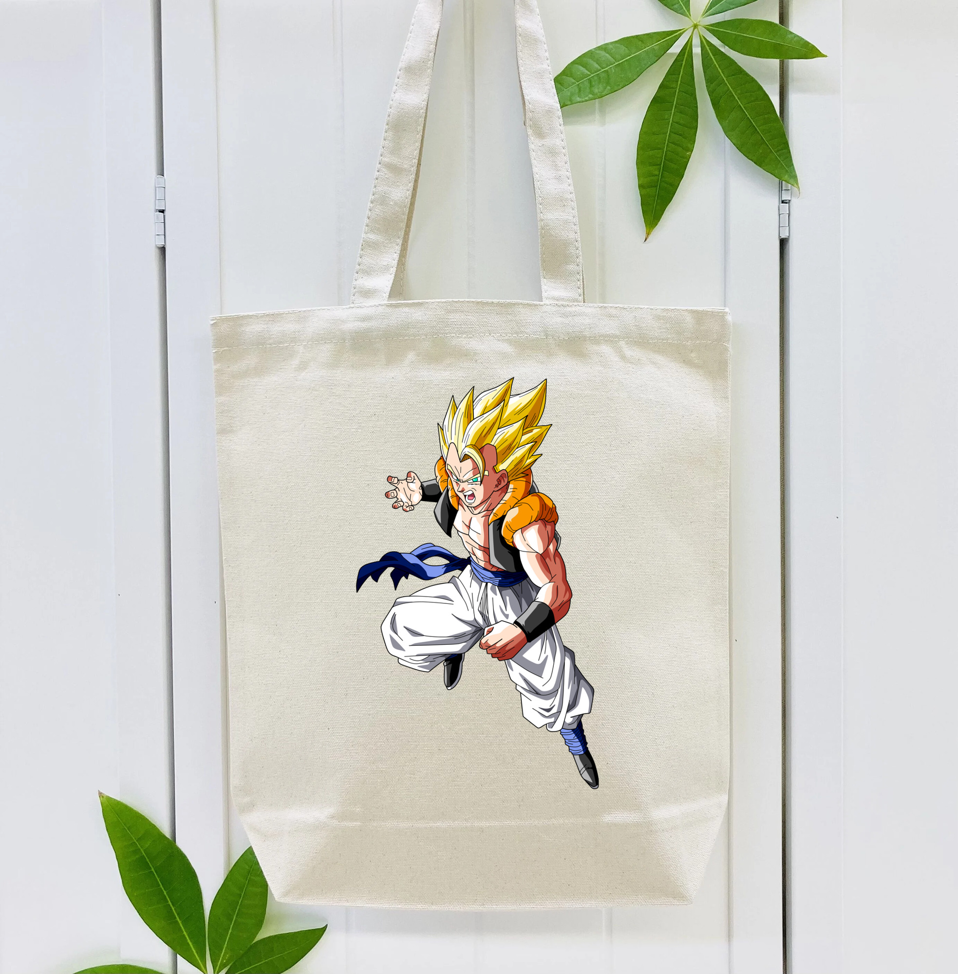 ドラゴンボール ベジータ四世（Bejīta Yonsei）DRAGON BALL Vegeta IV 縦型キャンバス生地手提げバッグ　トートバッグ