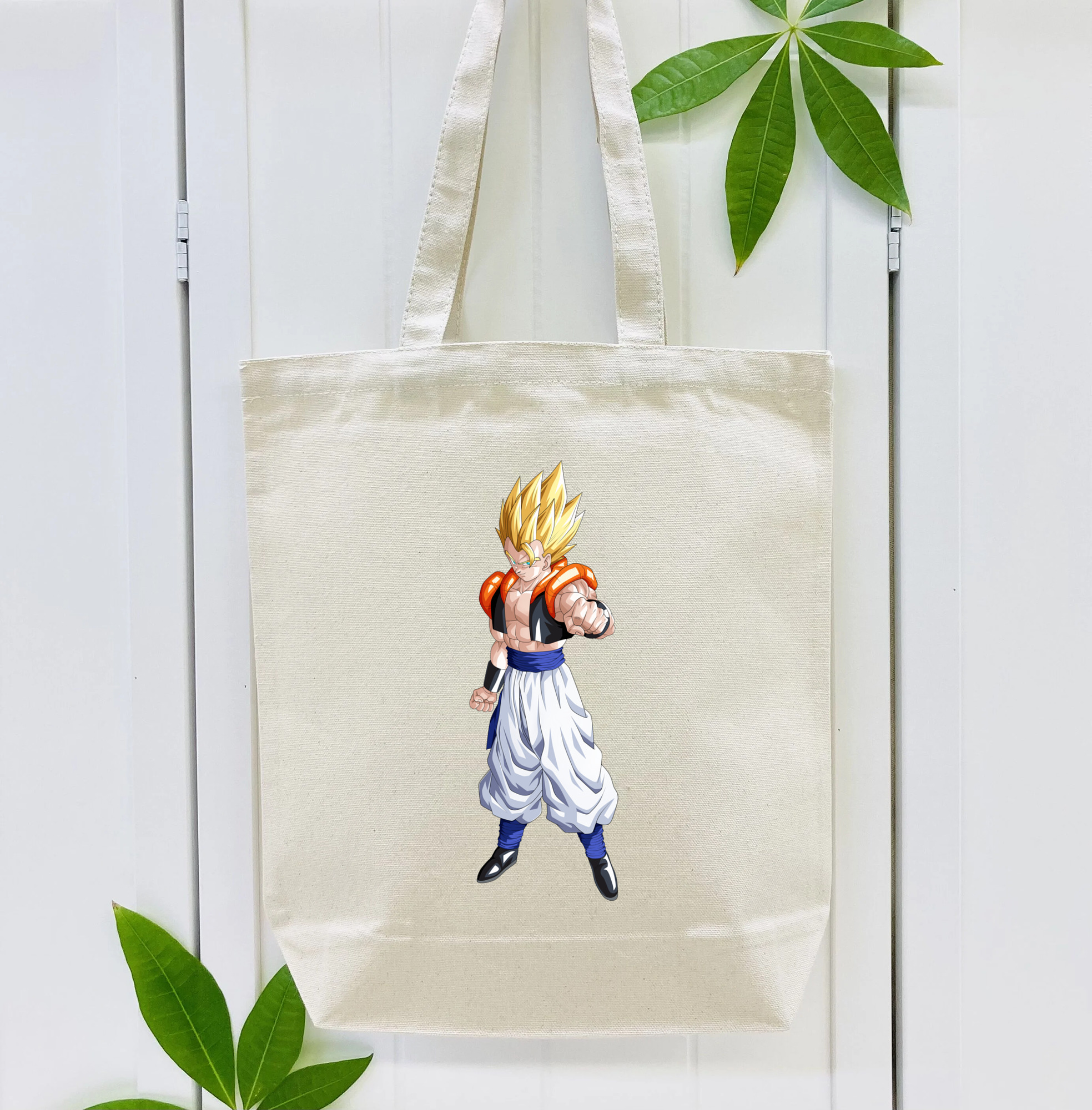 ドラゴンボール ベジータ四世（Bejīta Yonsei）DRAGON BALL Vegeta IV 縦型キャンバス生地手提げバッグ　トートバッグ