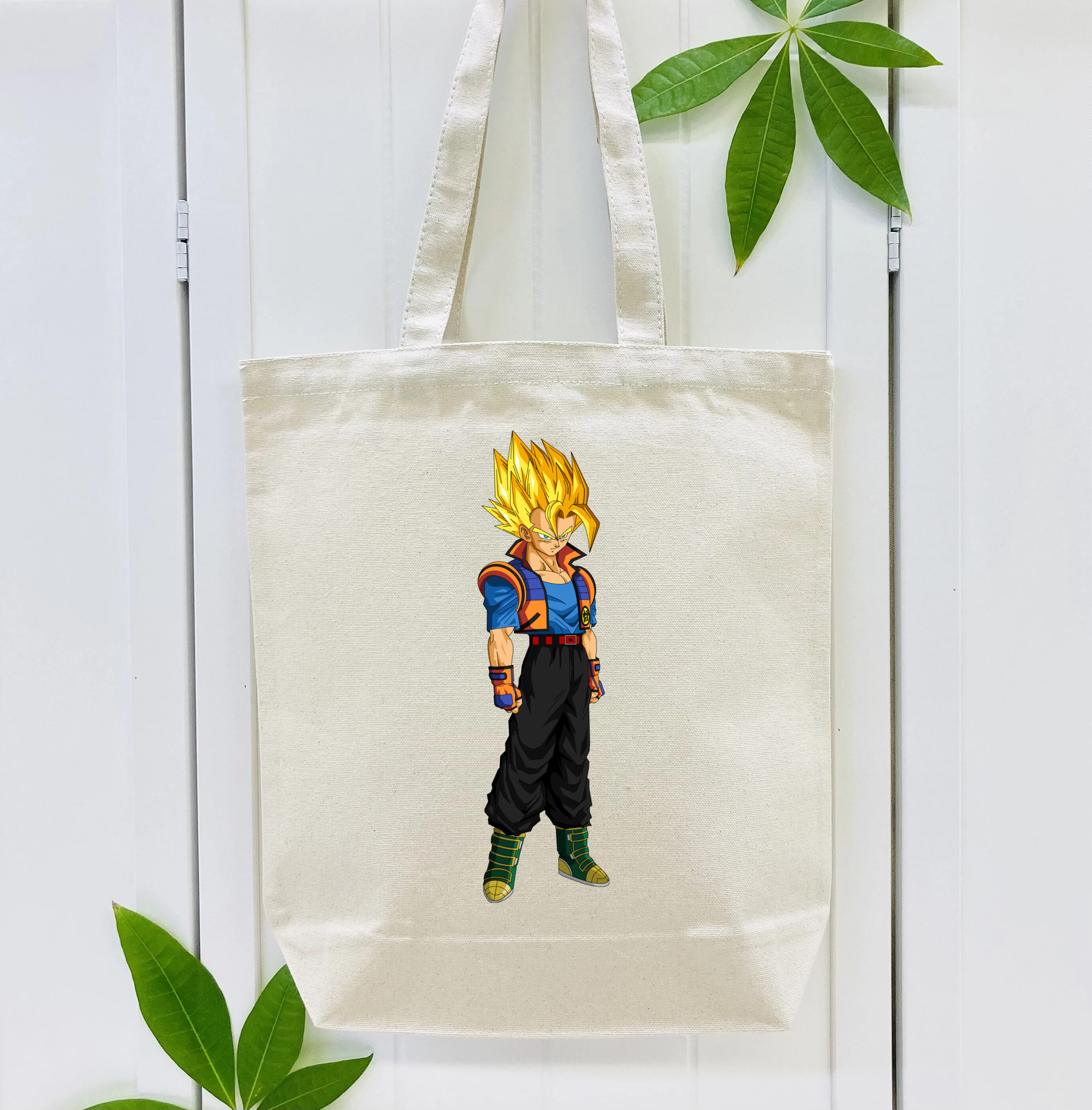 ドラゴンボール ベジータ四世（Bejīta Yonsei）DRAGON BALL Vegeta IV 縦型キャンバス生地手提げバッグ　トートバッグ