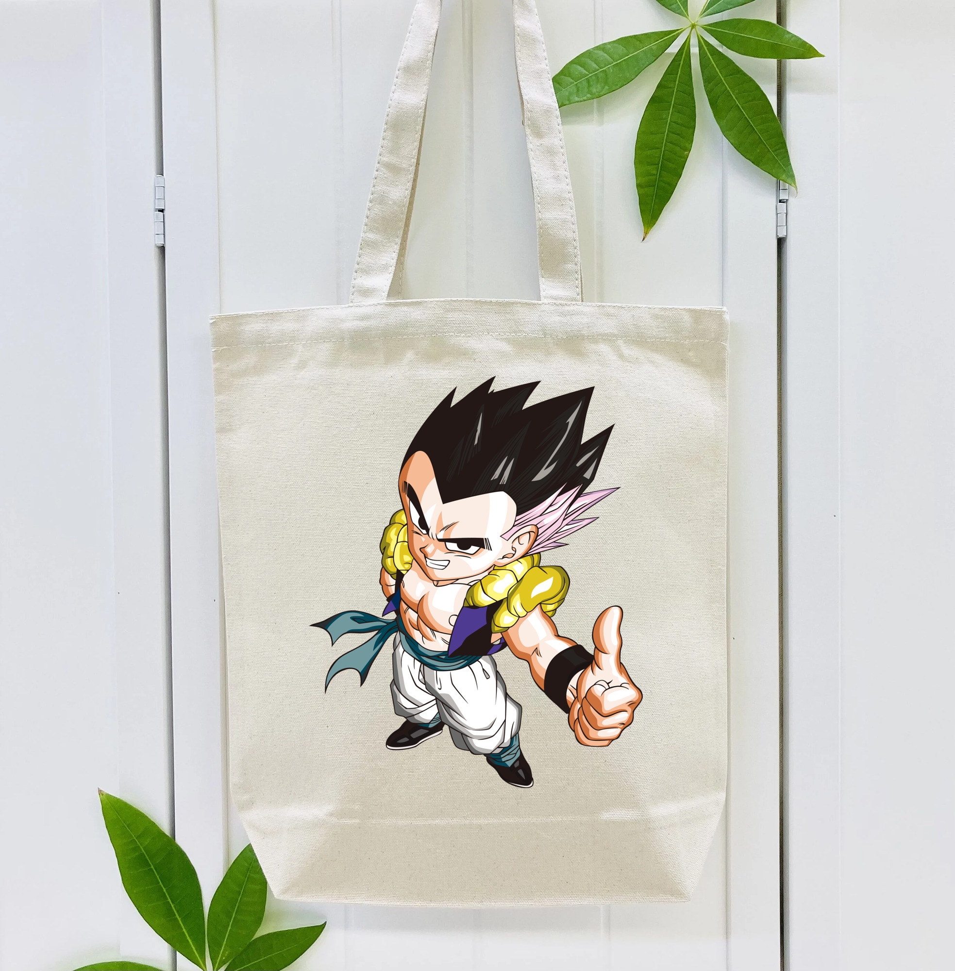 ドラゴンボール ベジータ四世（Bejīta Yonsei）DRAGON BALL Vegeta IV 縦型キャンバス生地手提げバッグ　トートバッグ
