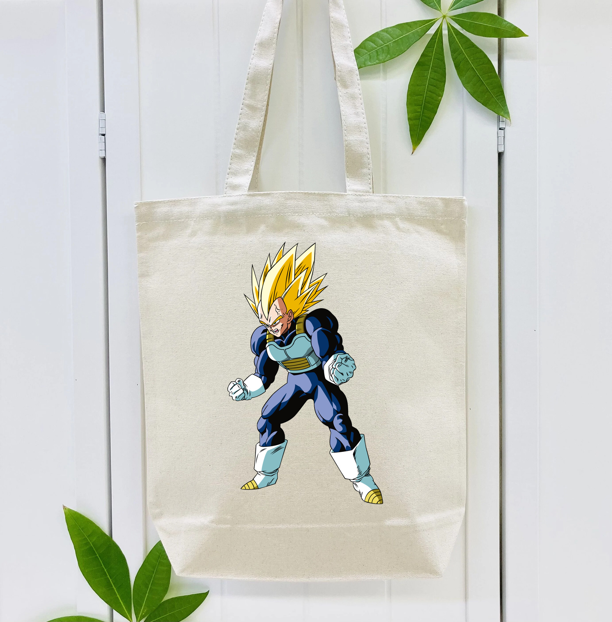 ドラゴンボール ベジータ四世（Bejīta Yonsei）DRAGON BALL Vegeta IV 縦型キャンバス生地手提げバッグ　トートバッグ