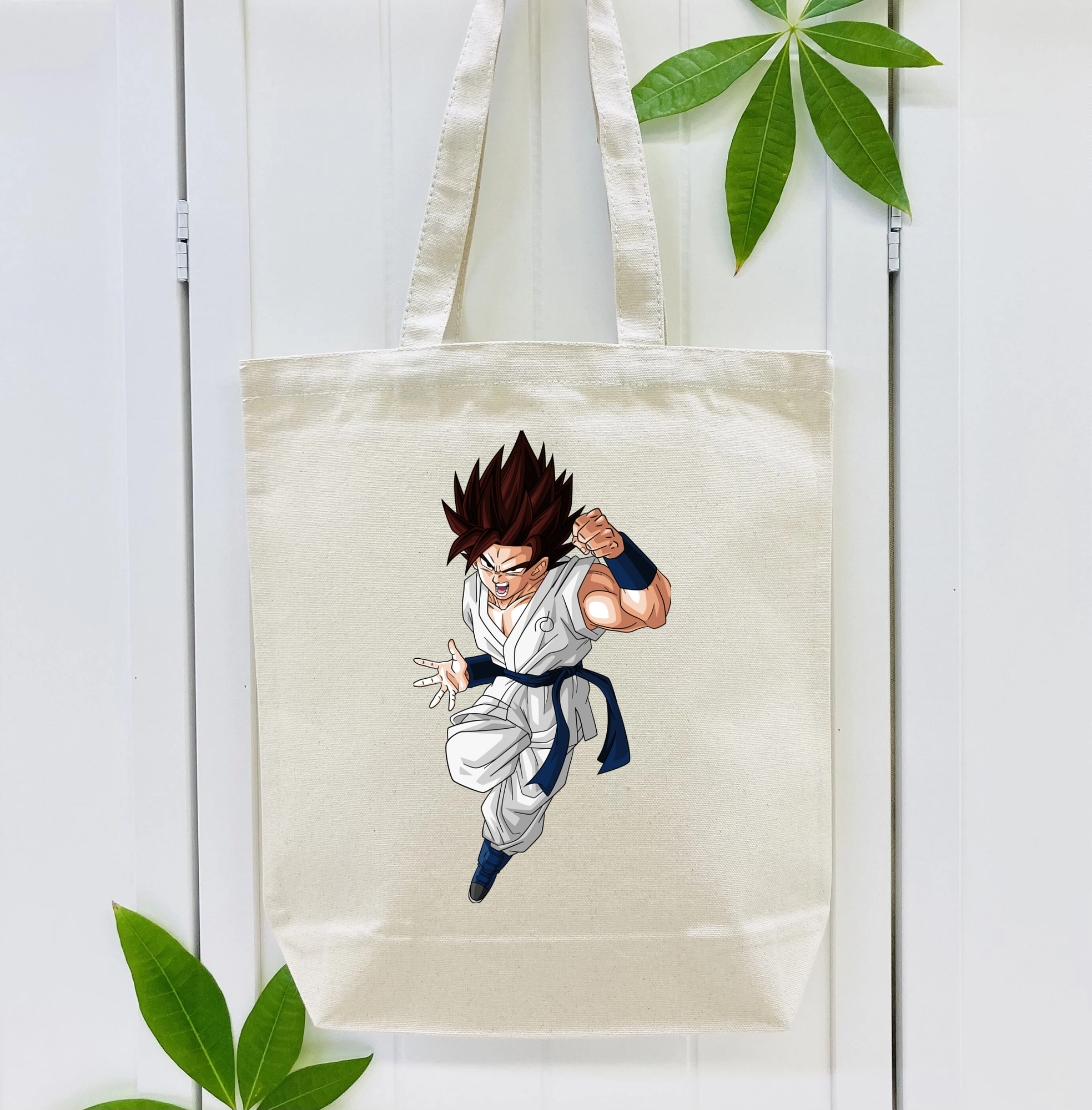 ドラゴンボール 孫 悟飯（そんごはん）DRAGON BALL Son Gohan 縦型キャンバス生地手提げバッグ　トートバッグ