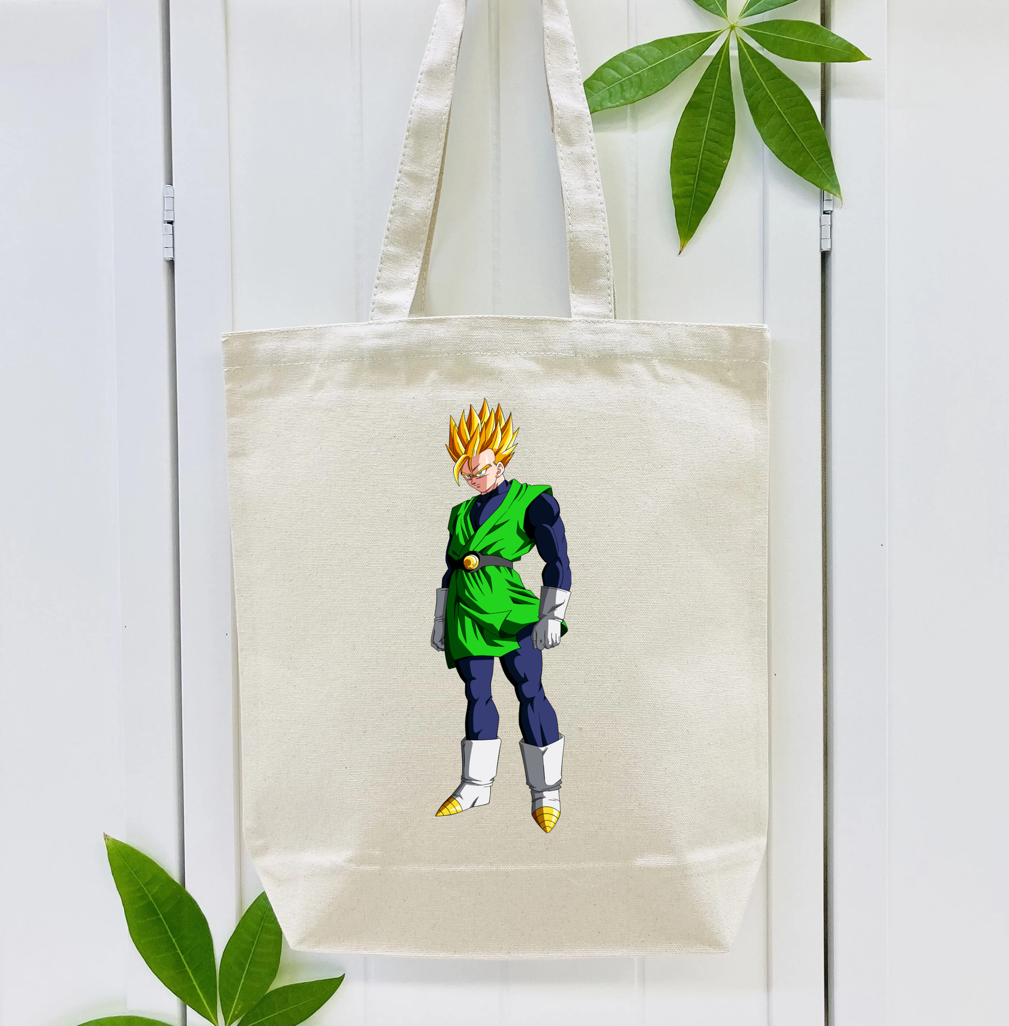 ドラゴンボール 孫 悟飯（そんごはん）DRAGON BALL Son Gohan 縦型キャンバス生地手提げバッグ　トートバッグ