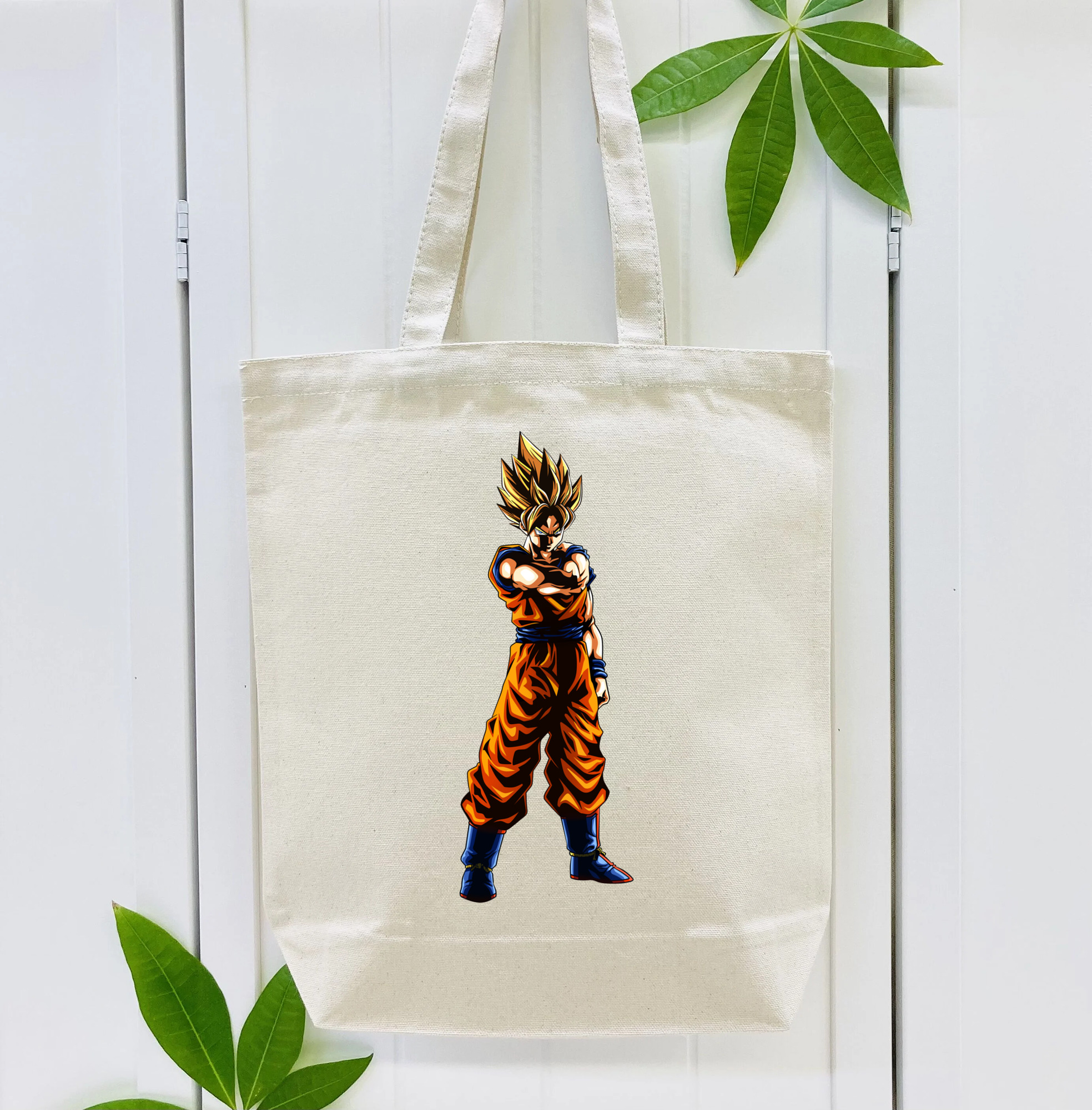 ドラゴンボール 孫 悟飯（そんごはん）DRAGON BALL Son Gohan 縦型キャンバス生地手提げバッグ　トートバッグ
