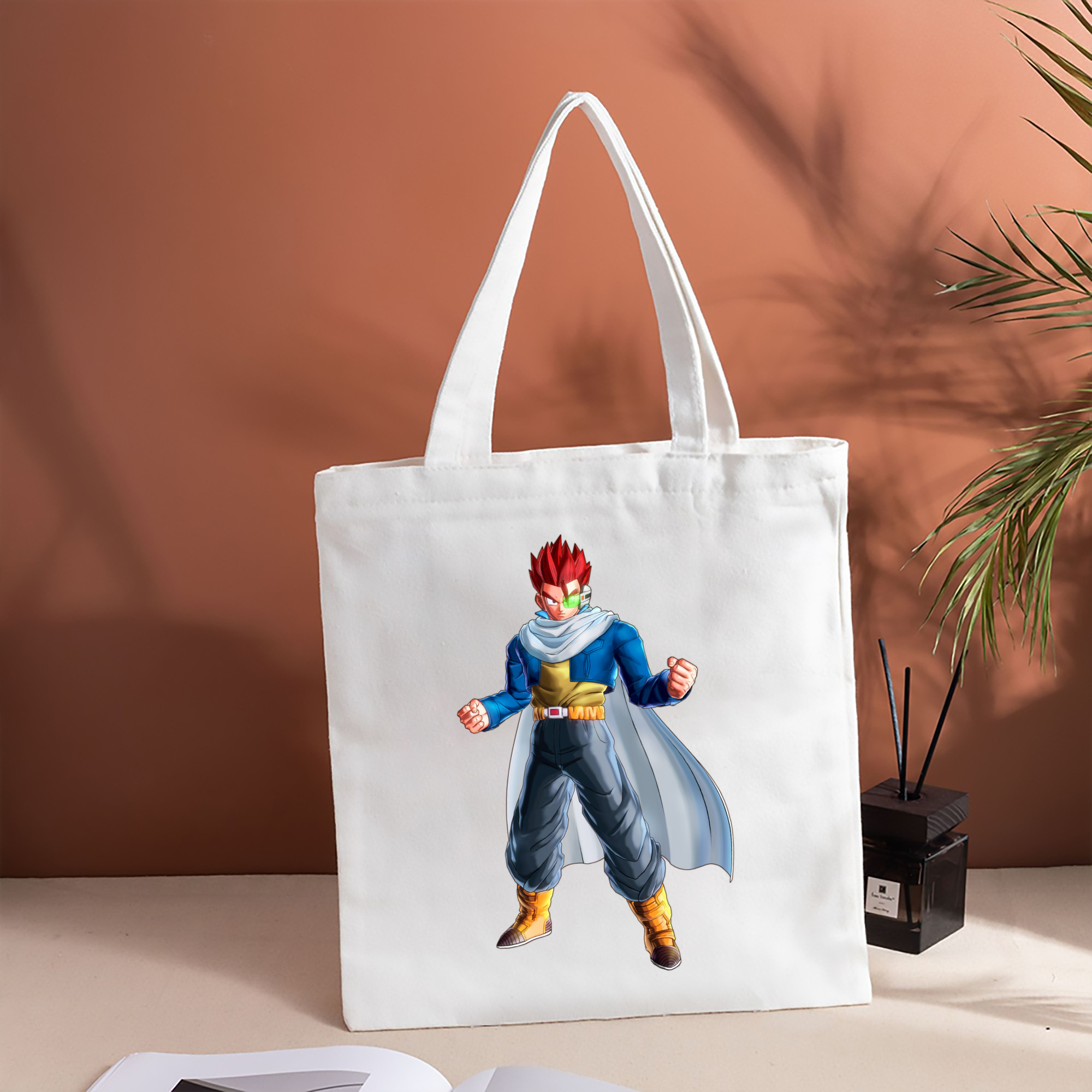 ドラゴンボール 孫 悟飯（そんごはん）DRAGON BALL Son Gohan 縦型キャンバス生地手提げバッグ　トートバッグ