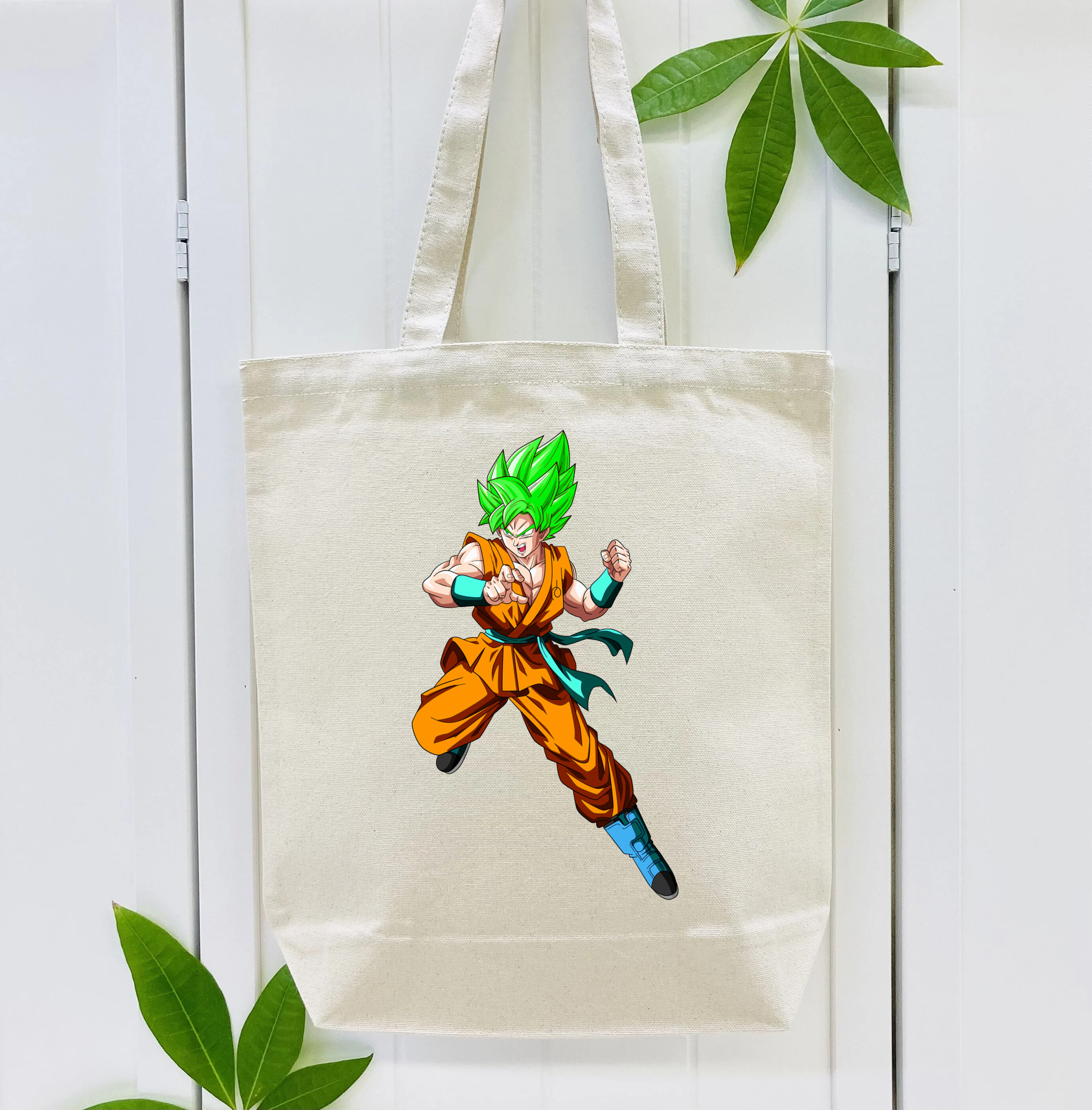 ドラゴンボール 孫 悟飯（そんごはん）DRAGON BALL Son Gohan 縦型キャンバス生地手提げバッグ　トートバッグ