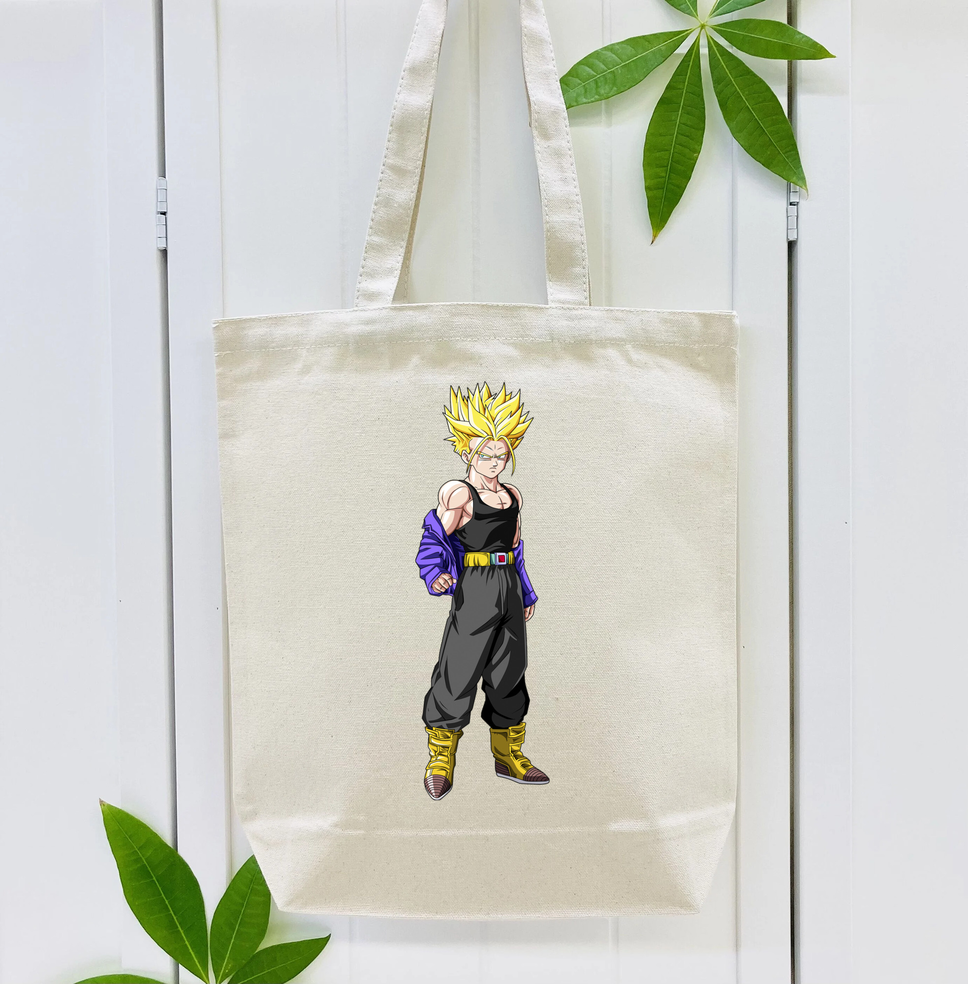 ドラゴンボール トランクス（Torankusu）DRAGON BALL Trunks 縦型キャンバス生地手提げバッグ　トートバッグ