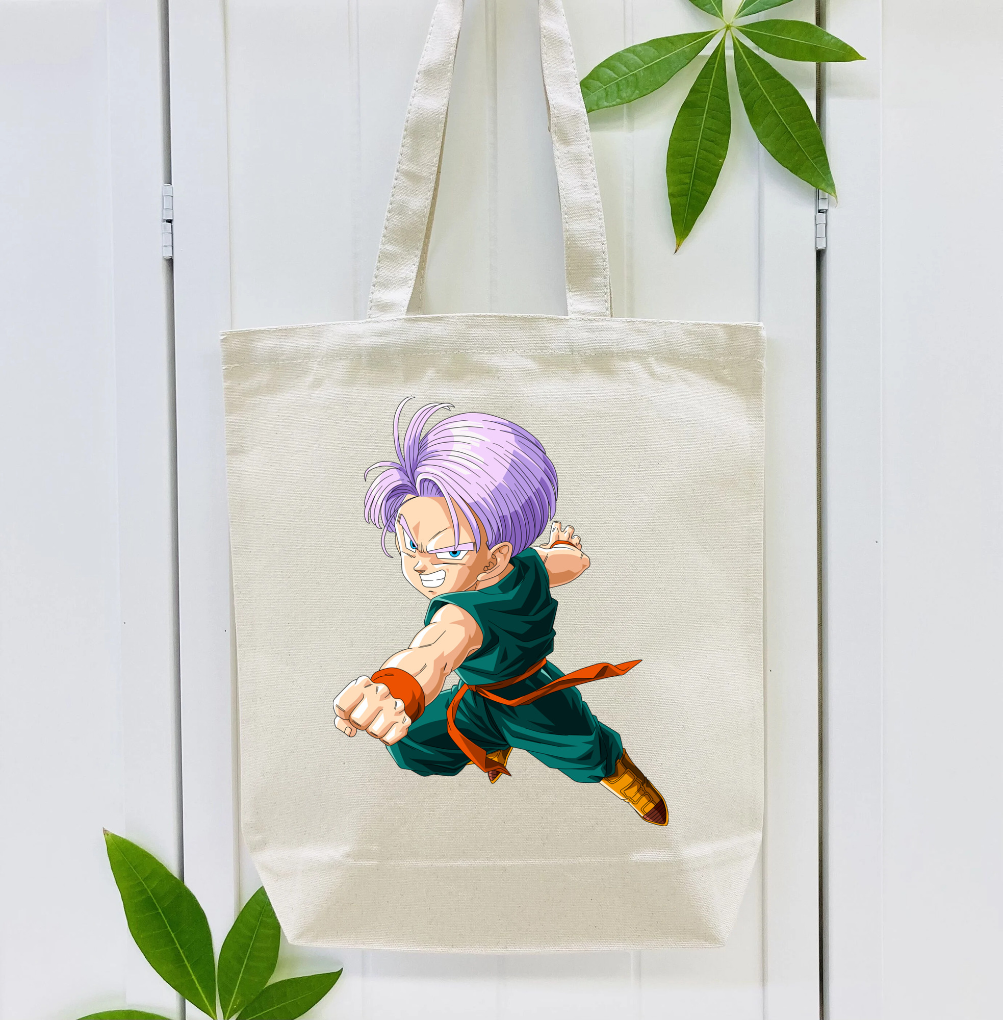 ドラゴンボール トランクス（Torankusu）DRAGON BALL Trunks 縦型キャンバス生地手提げバッグ　トートバッグ