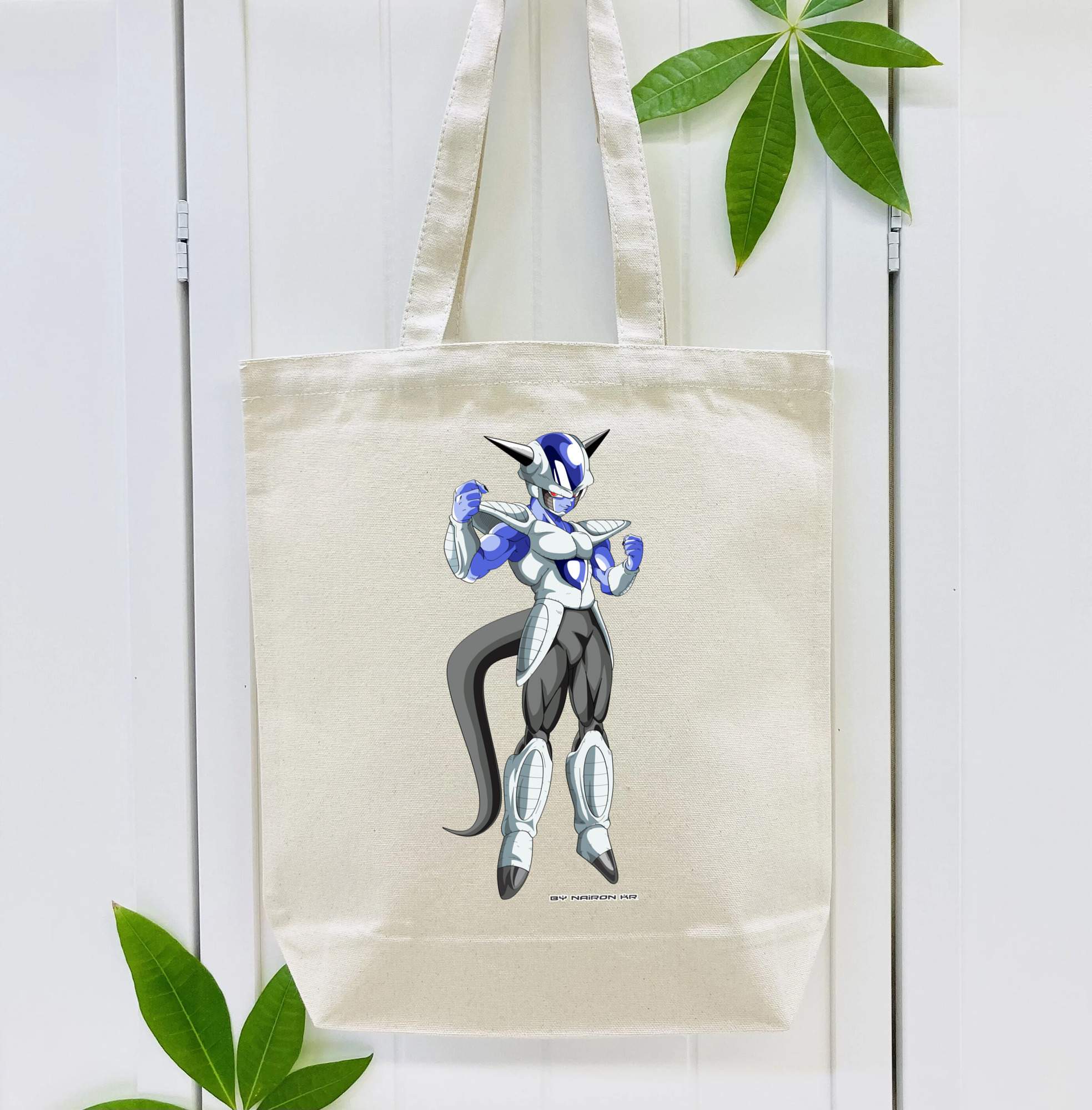 ドラゴンボール フリーザ DRAGON BALL Frieza 縦型キャンバス生地手提げバッグ　トートバッグ