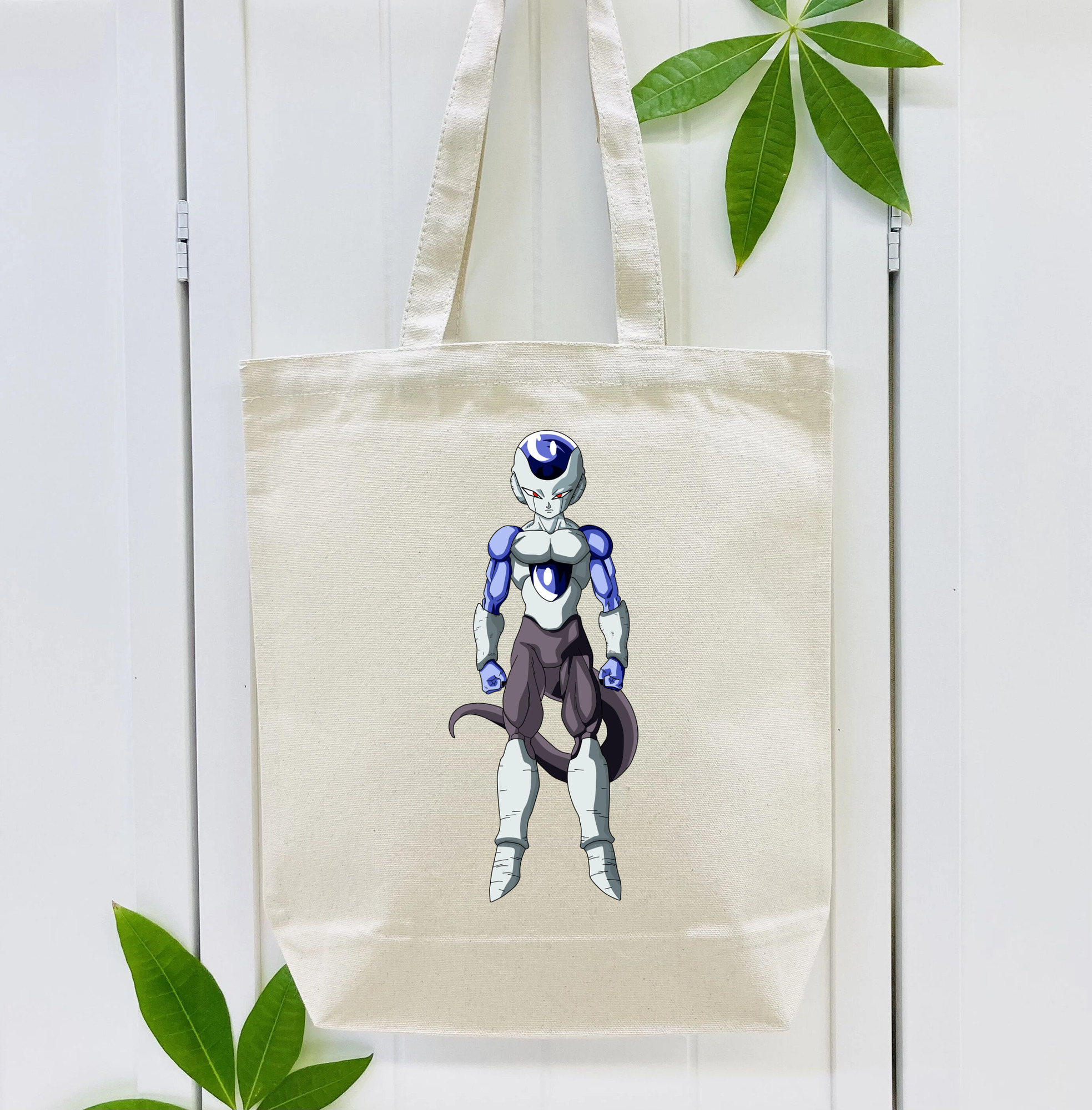 ドラゴンボール フリーザ DRAGON BALL Frieza 縦型キャンバス生地手提げバッグ　トートバッグ