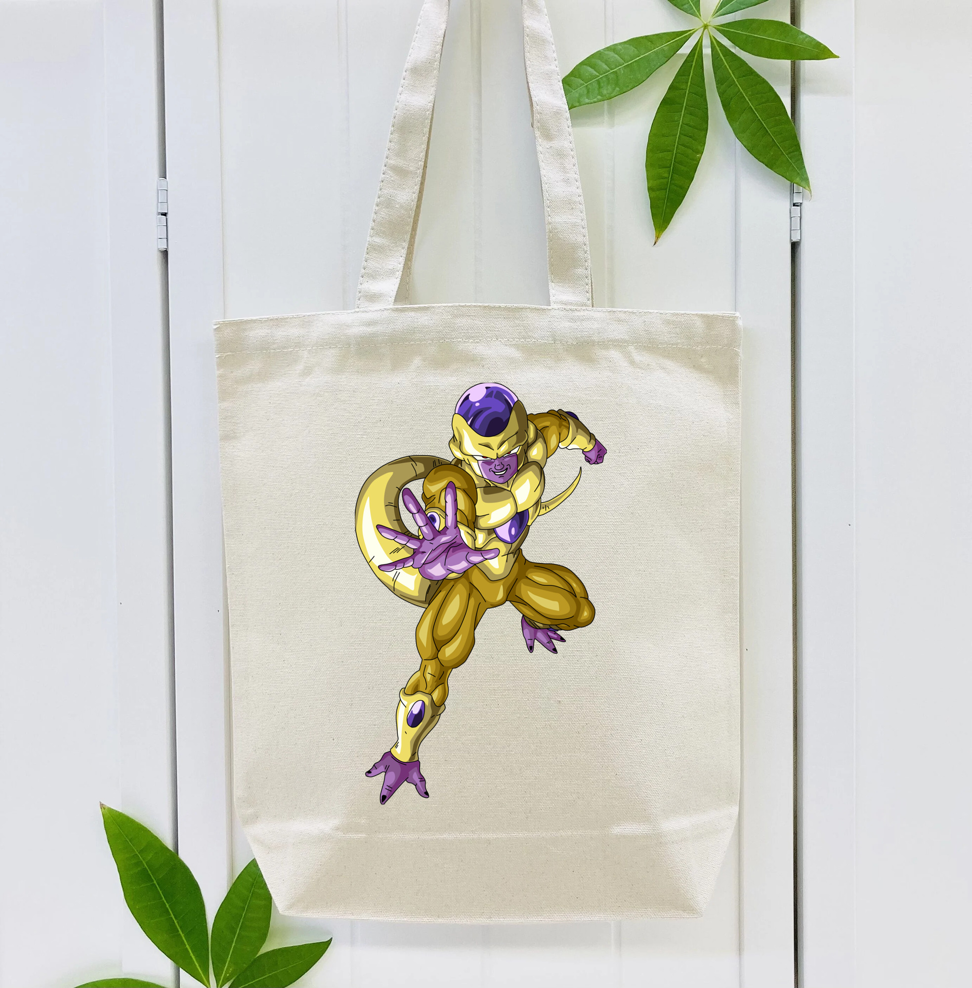 ドラゴンボール フリーザ DRAGON BALL Frieza 縦型キャンバス生地手提げバッグ　トートバッグ