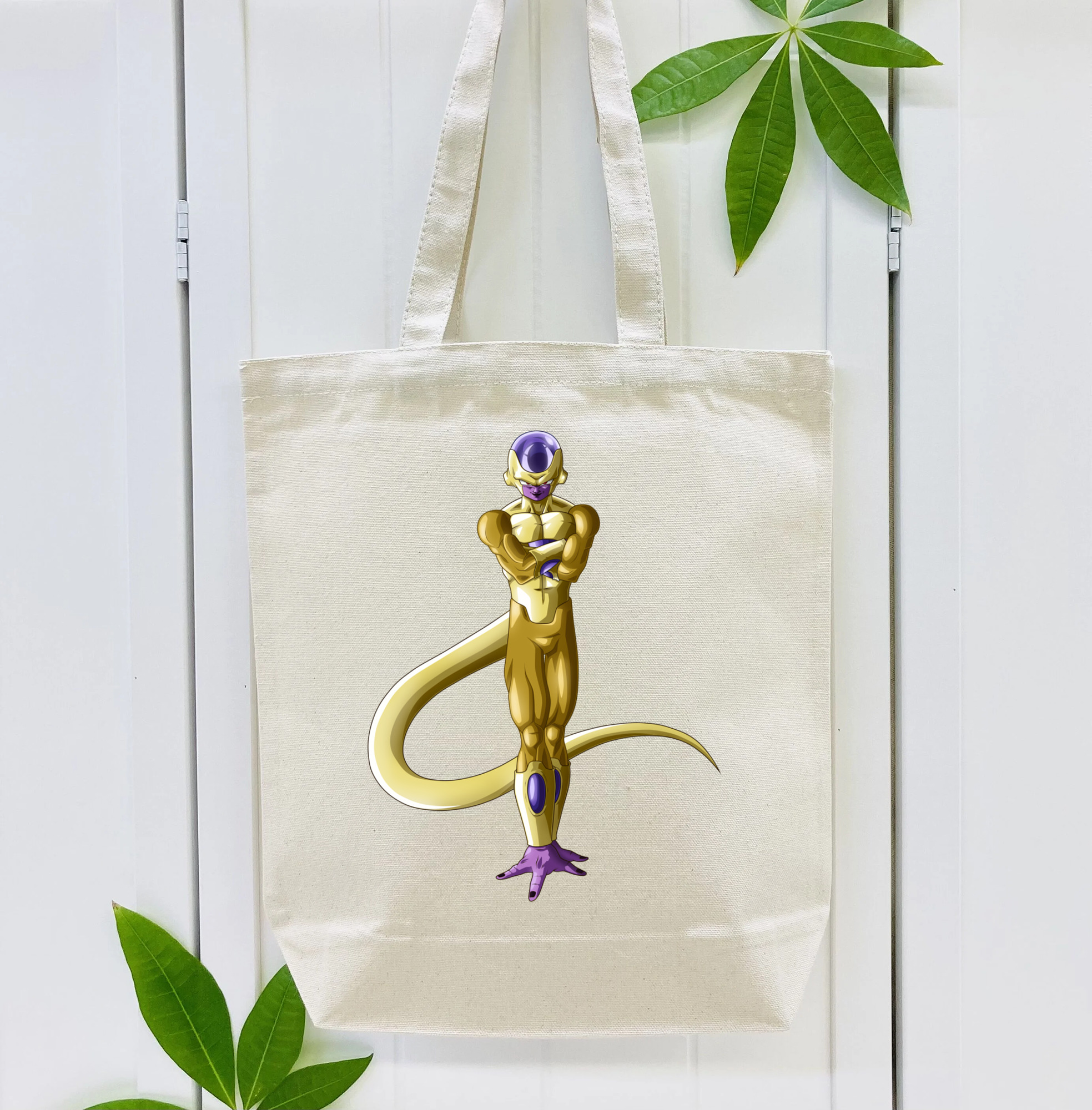 ドラゴンボール フリーザ DRAGON BALL Frieza 縦型キャンバス生地手提げバッグ　トートバッグ