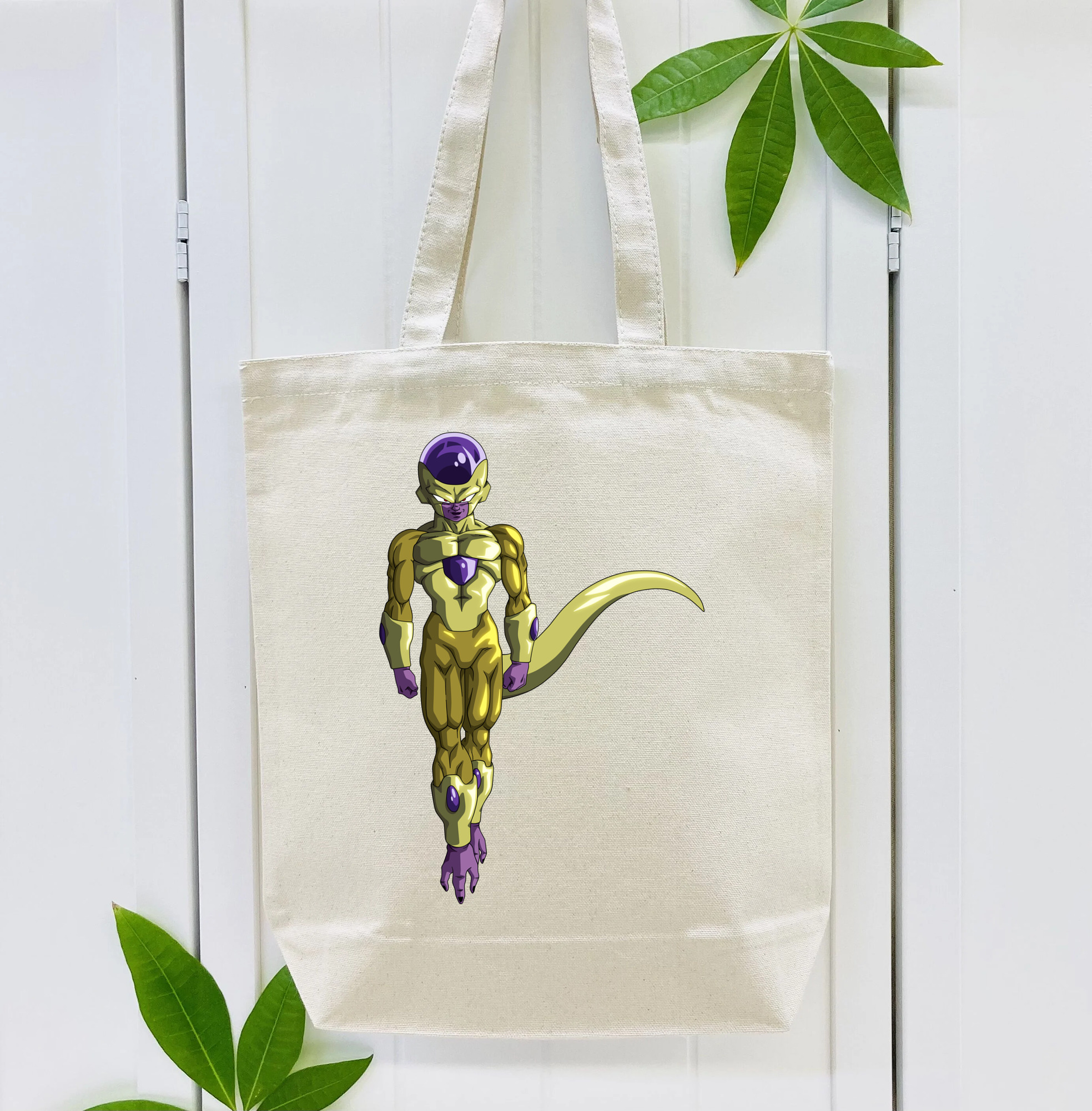 ドラゴンボール フリーザ DRAGON BALL Frieza 縦型キャンバス生地手提げバッグ　トートバッグ