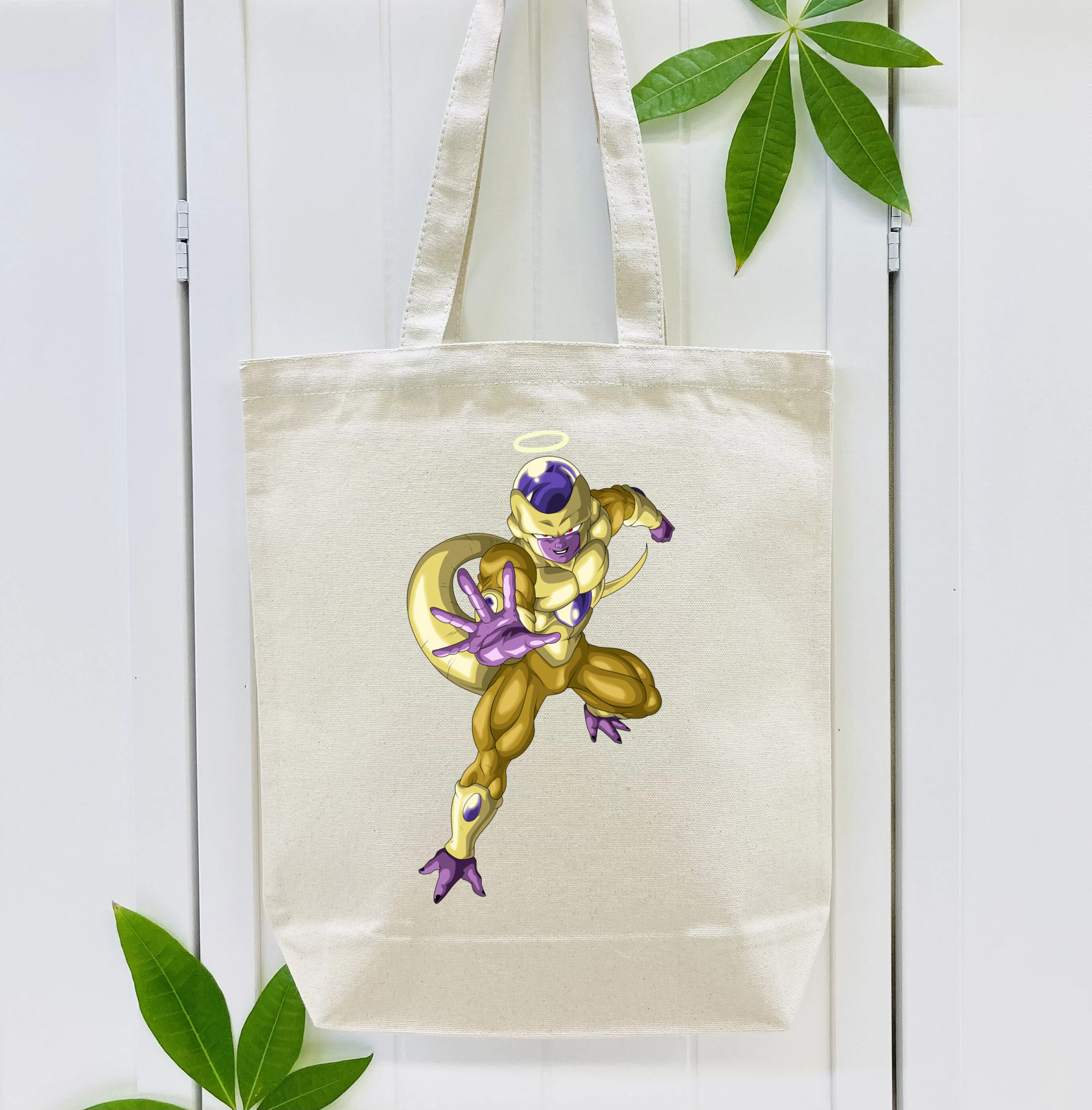 ドラゴンボール フリーザ DRAGON BALL Frieza 縦型キャンバス生地手提げバッグ　トートバッグ