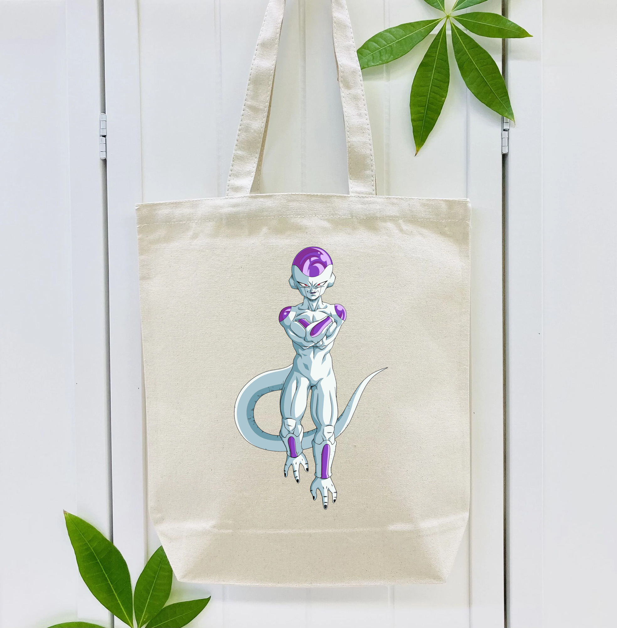 ドラゴンボール フリーザ DRAGON BALL Frieza 縦型キャンバス生地手提げバッグ　トートバッグ