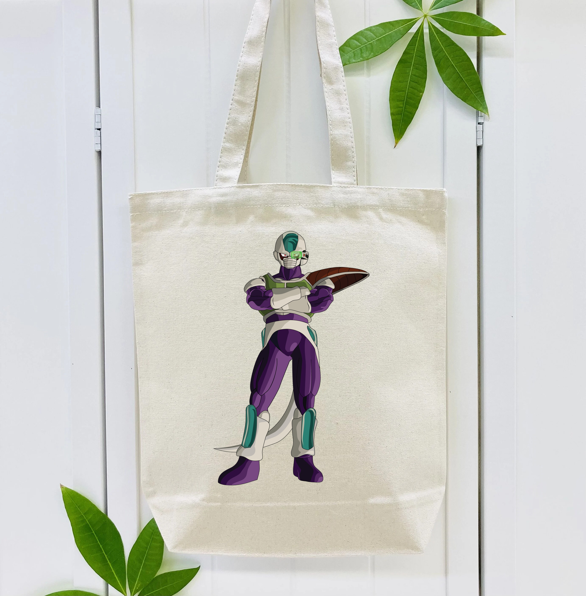 ドラゴンボール フリーザ DRAGON BALL Frieza 縦型キャンバス生地手提げバッグ　トートバッグ