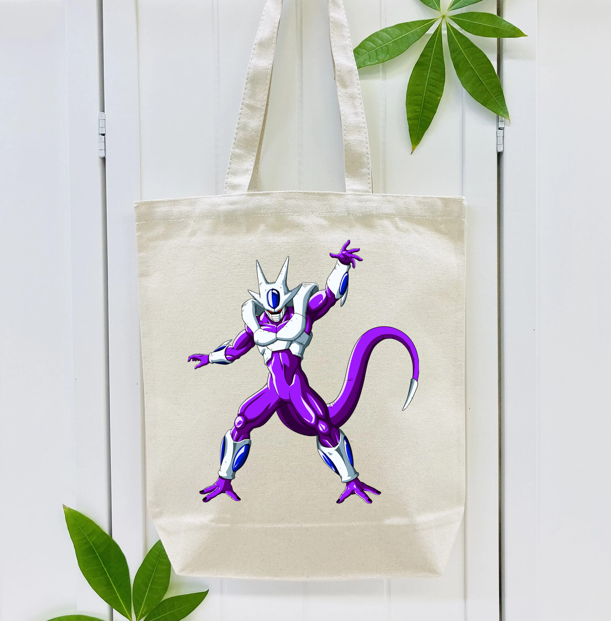 ドラゴンボール クウラ DRAGON BALL Cooler Coora 縦型キャンバス生地手提げバッグ　トートバッグ