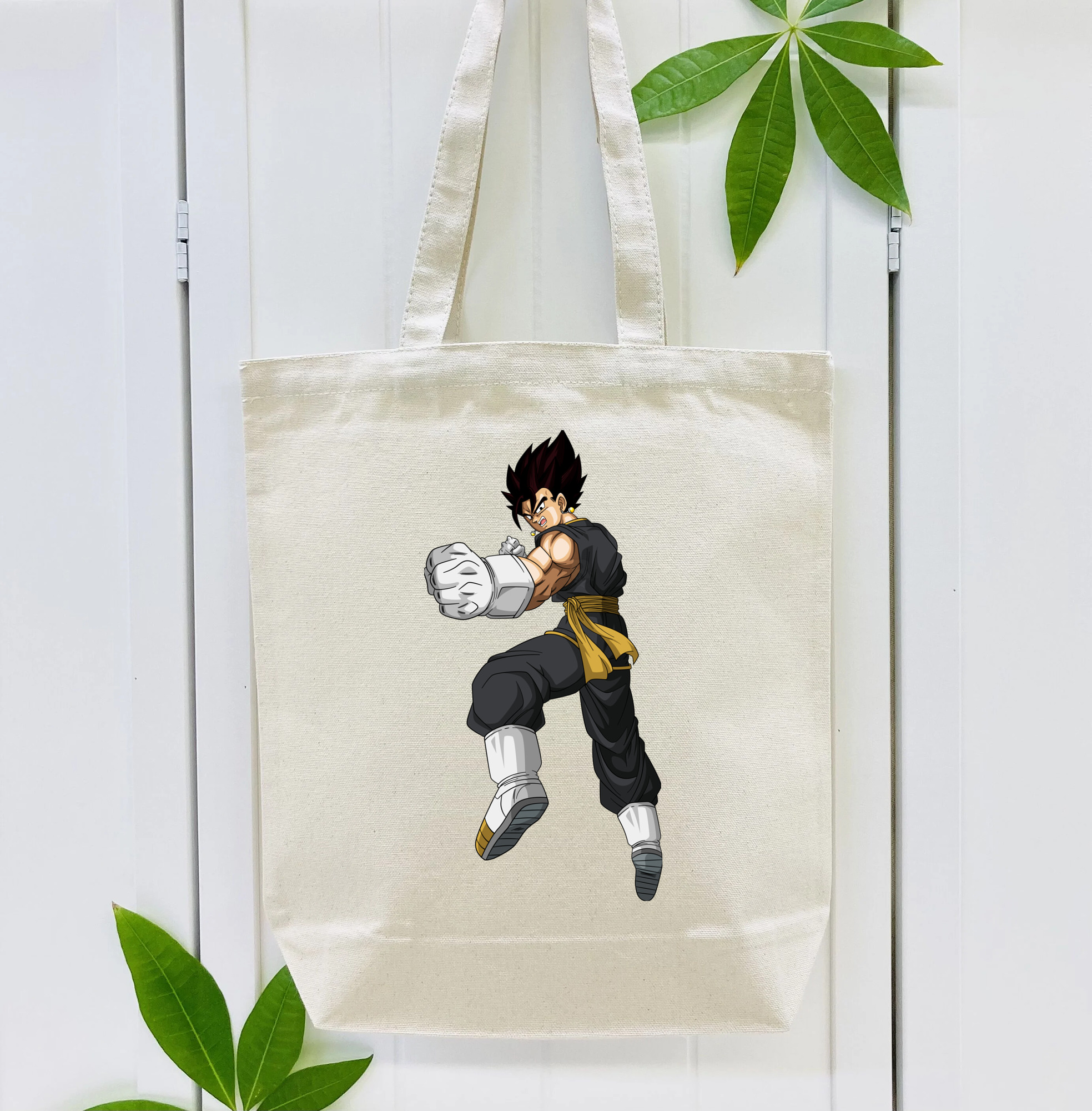 ドラゴンボール ベジット DRAGON BALL Vegetto 縦型キャンバス生地手提げバッグ　トートバッグ