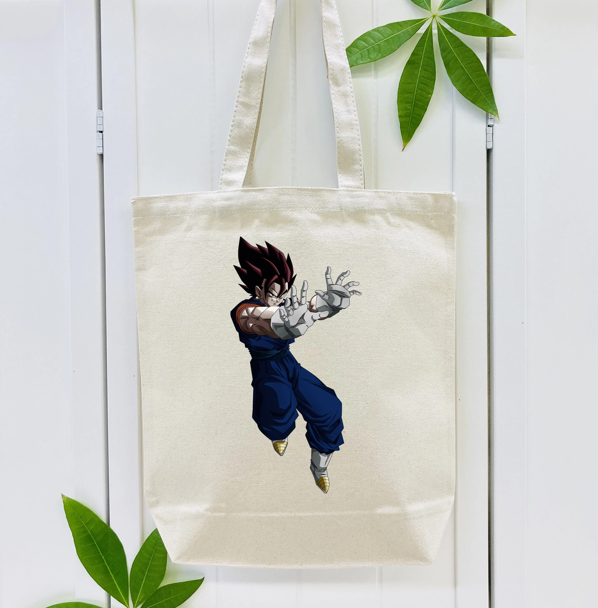 ドラゴンボール ベジット DRAGON BALL Vegetto 縦型キャンバス生地手提げバッグ　トートバッグ
