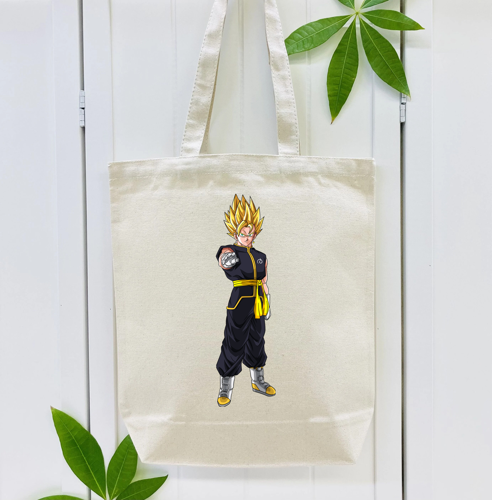 ドラゴンボール ベジット DRAGON BALL Vegetto 縦型キャンバス生地手提げバッグ　トートバッグ