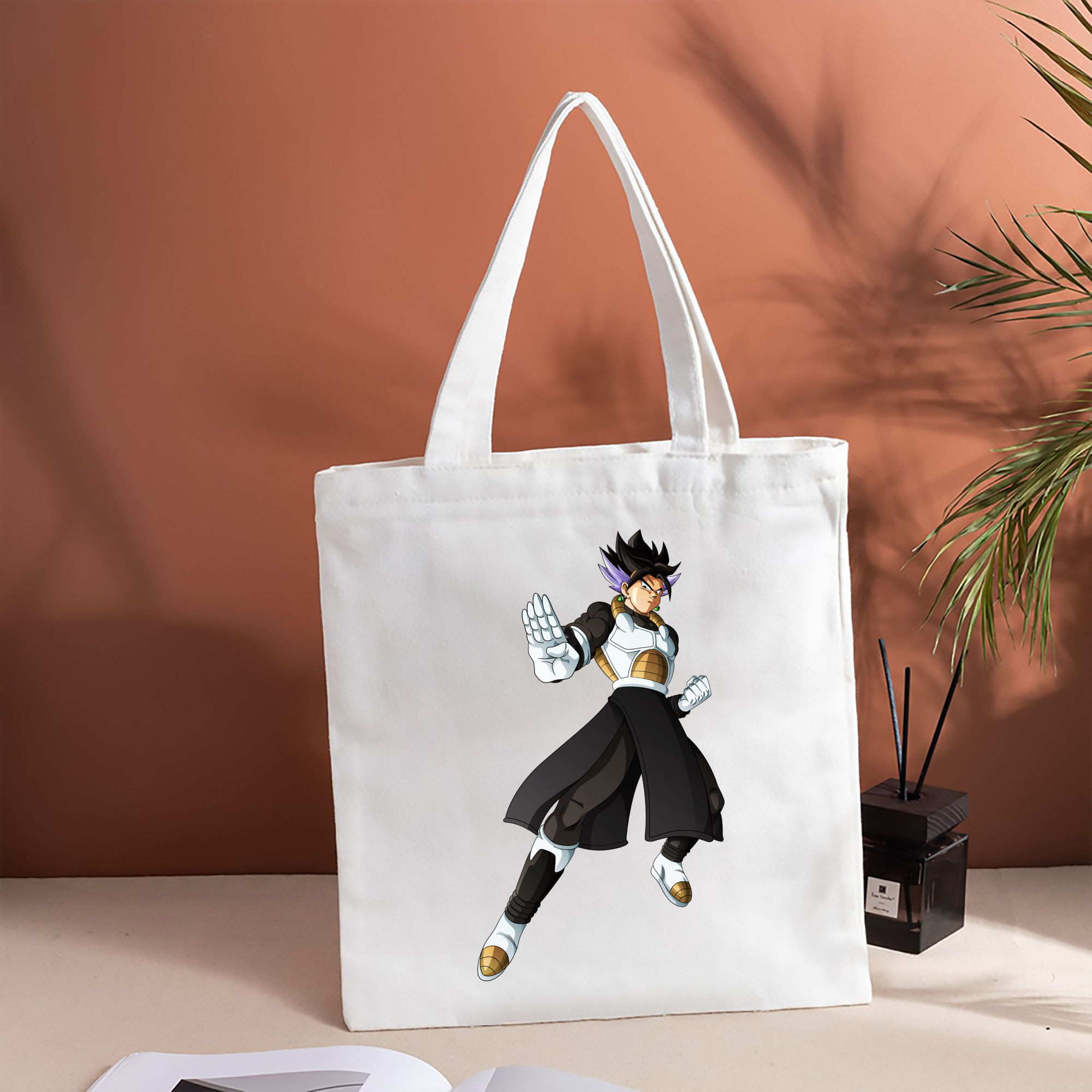 ドラゴンボール ベジット DRAGON BALL Vegetto 縦型キャンバス生地手提げバッグ　トートバッグ