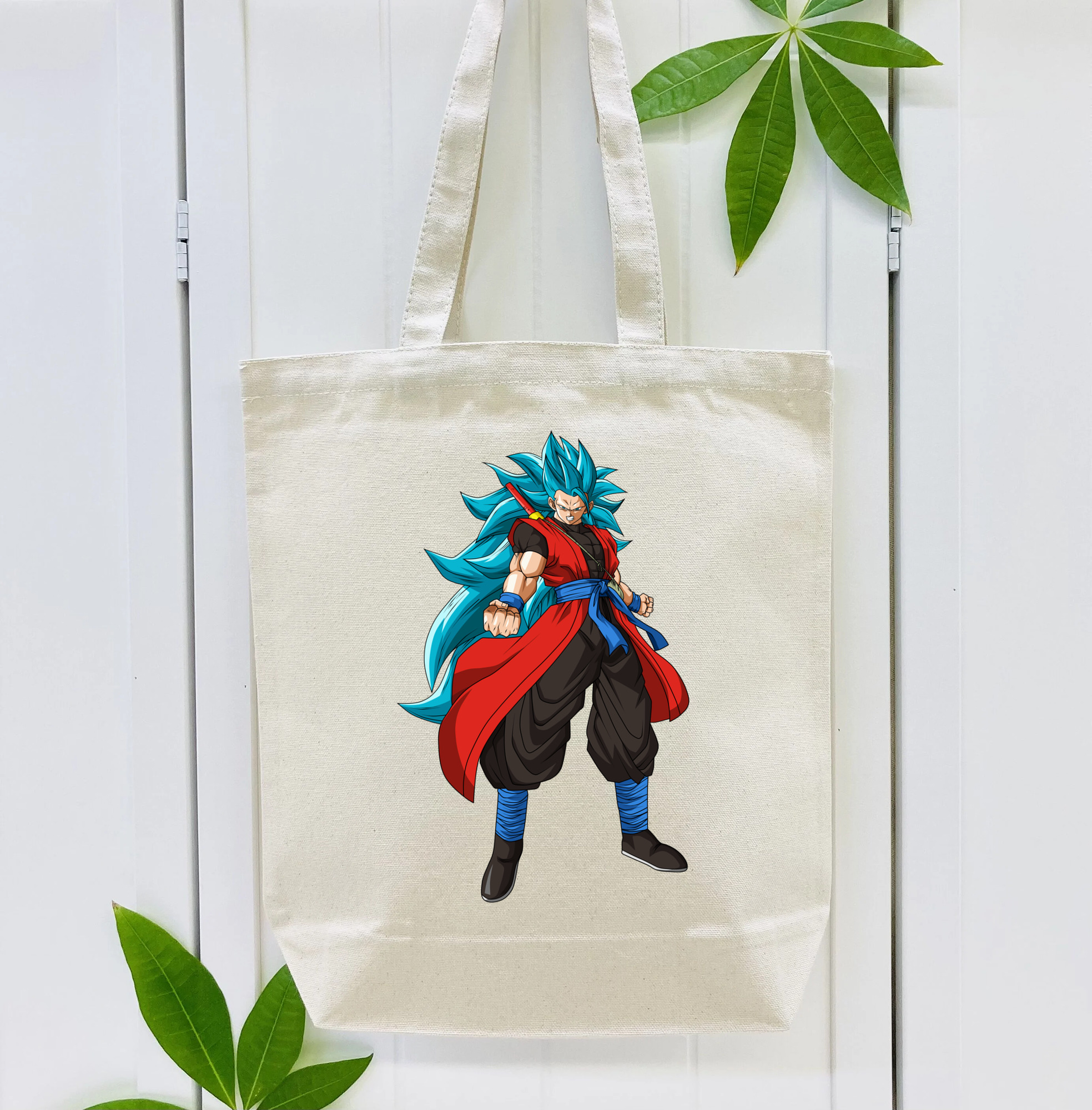 ドラゴンボール ベジット DRAGON BALL Vegetto 縦型キャンバス生地手提げバッグ　トートバッグ