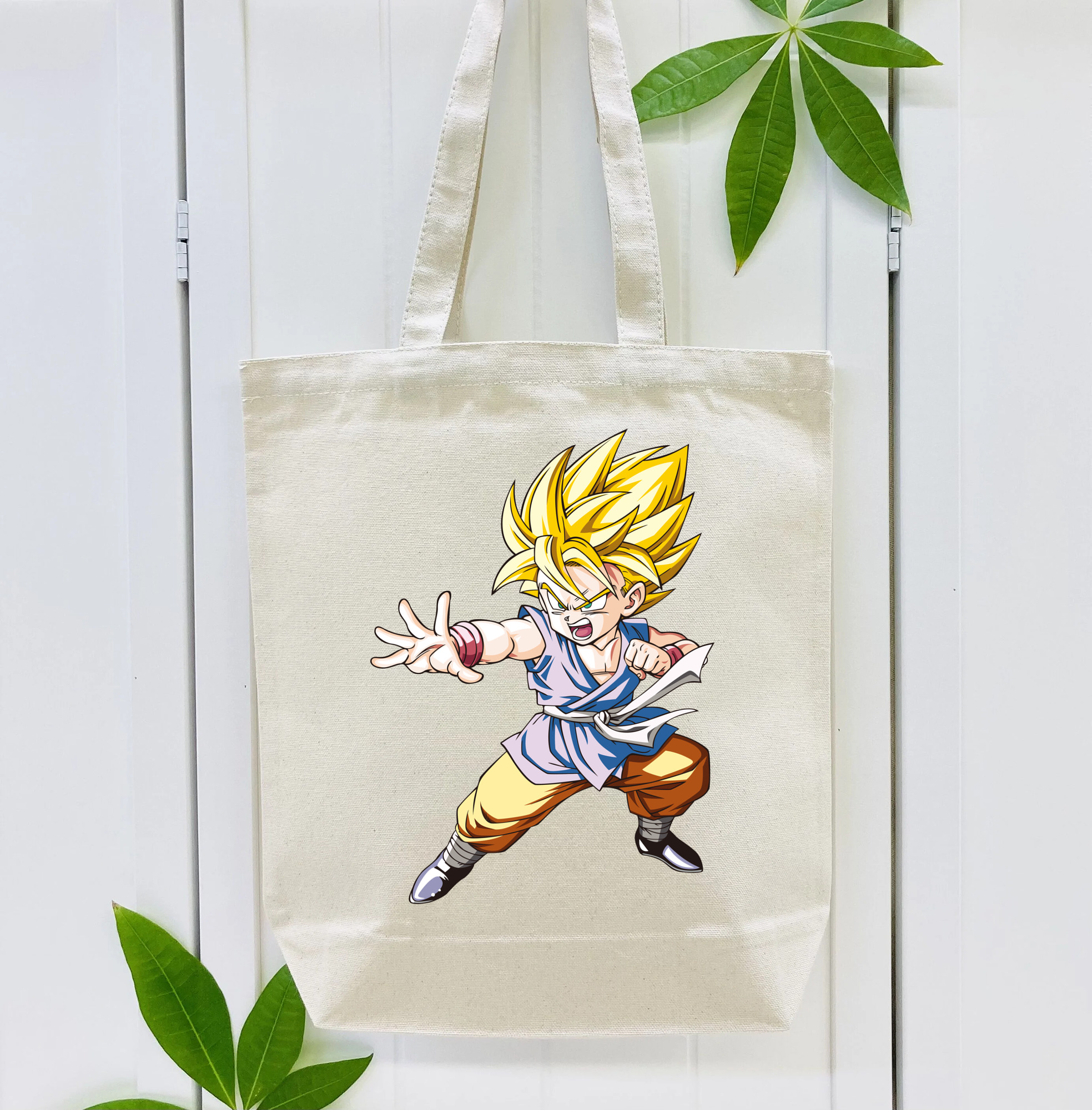 ドラゴンボール ベジット DRAGON BALL Vegetto 縦型キャンバス生地手提げバッグ　トートバッグ