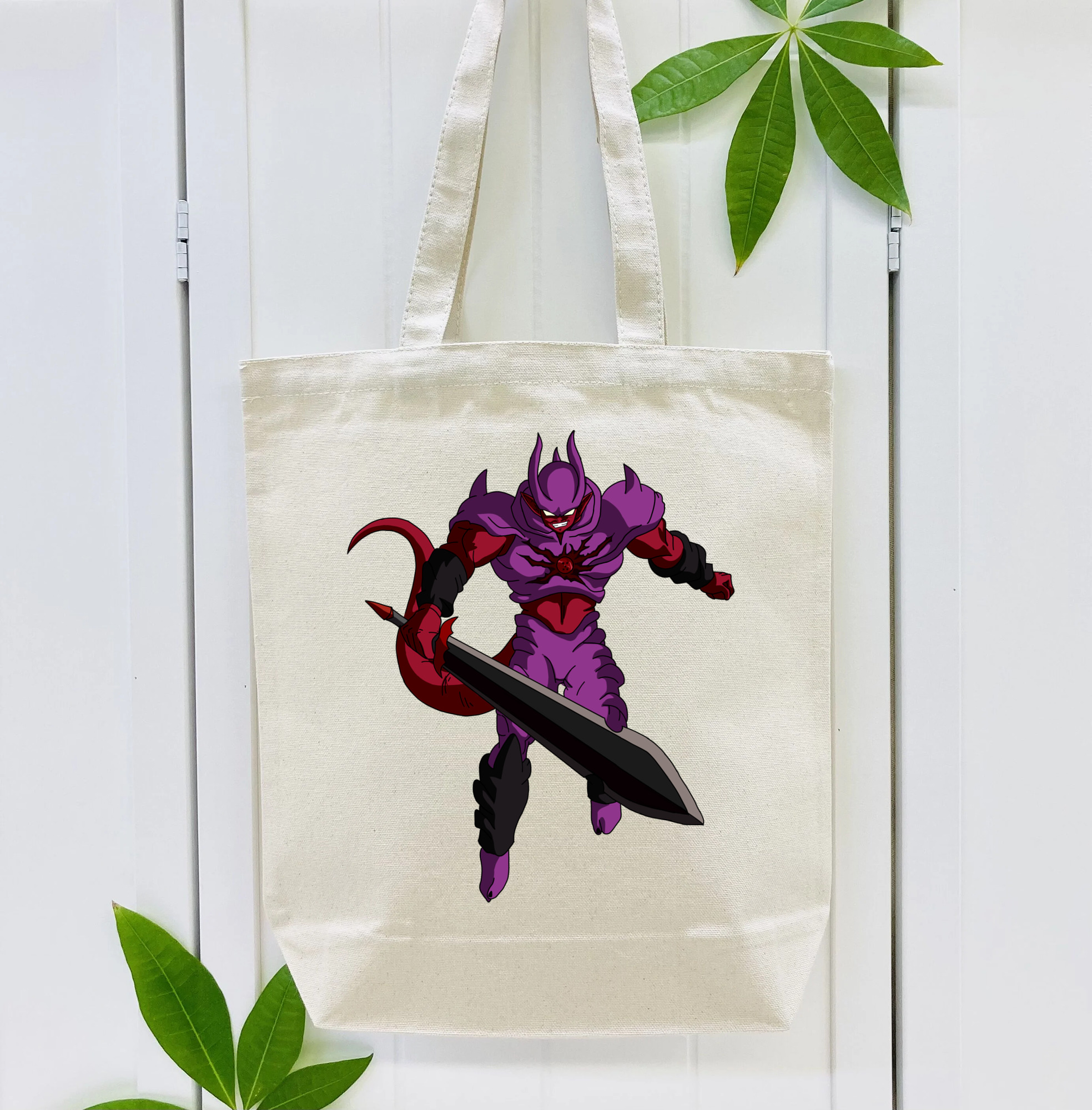 ドラゴンボール ジャネンバ DRAGON BALL Janemba 縦型キャンバス生地手提げバッグ　トートバッグ
