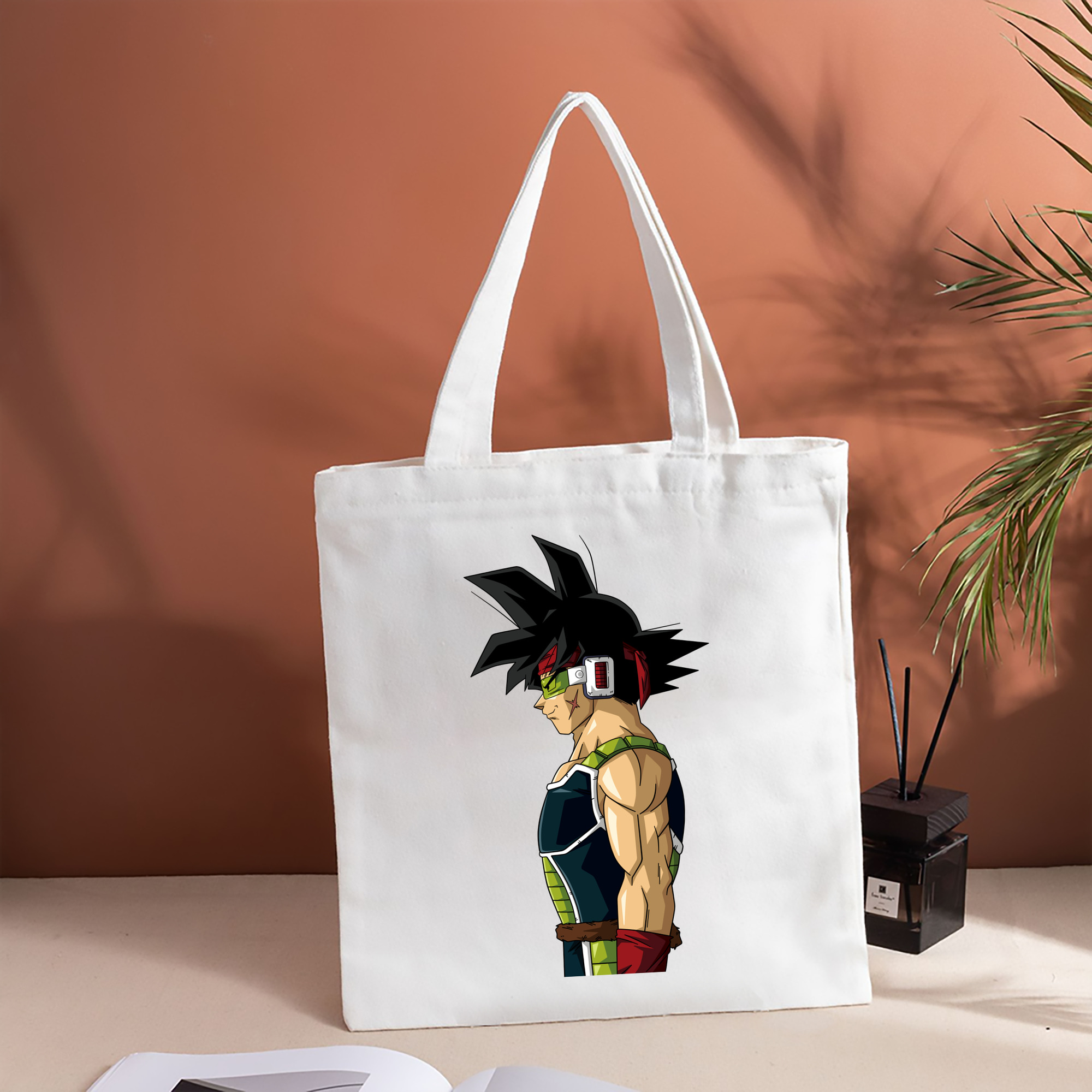 ドラゴンボール バーダック DRAGON BALL Burdock 縦型キャンバス生地手提げバッグ　トートバッグ