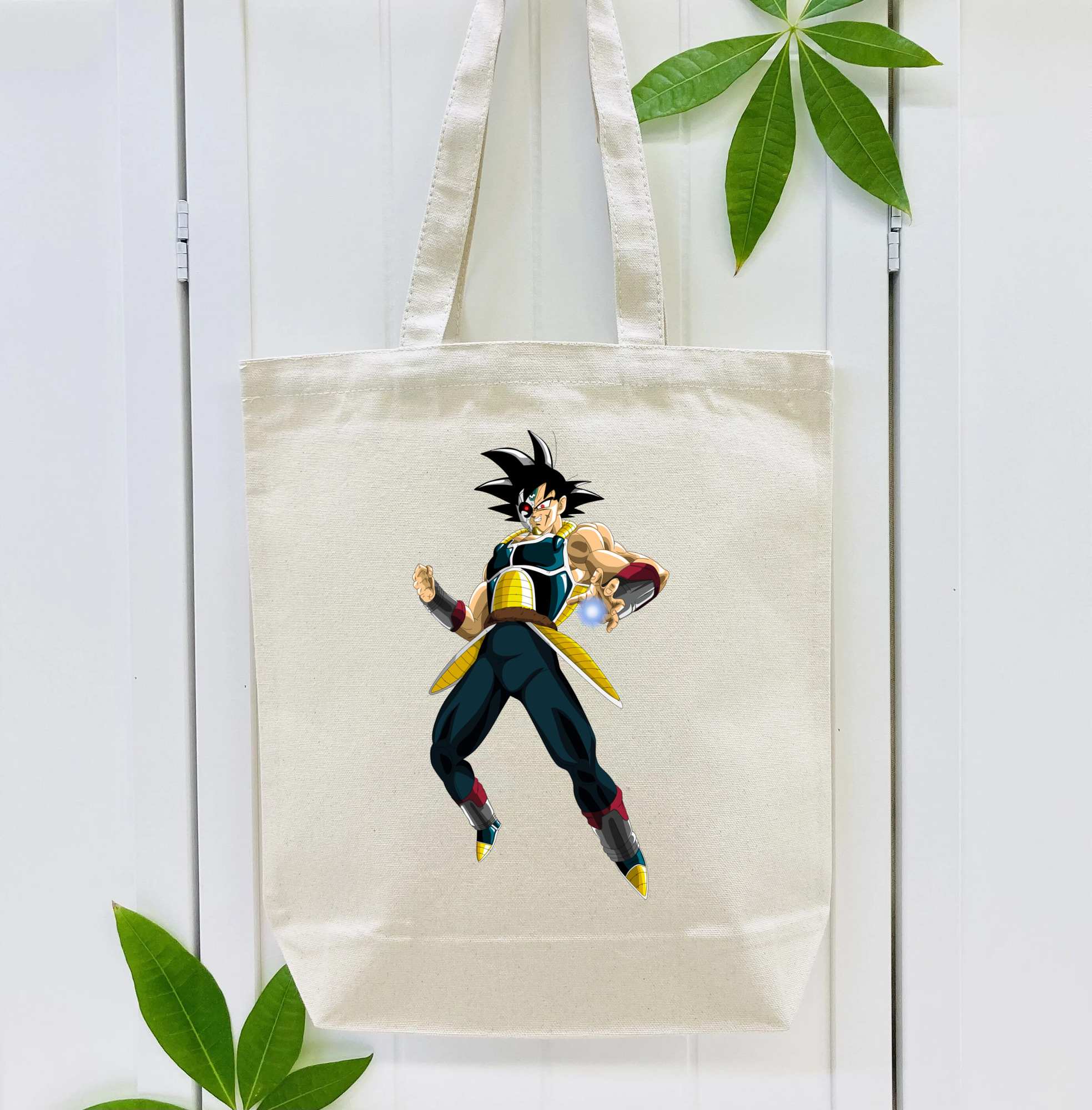 ドラゴンボール バーダック DRAGON BALL Burdock 縦型キャンバス生地手提げバッグ　トートバッグ