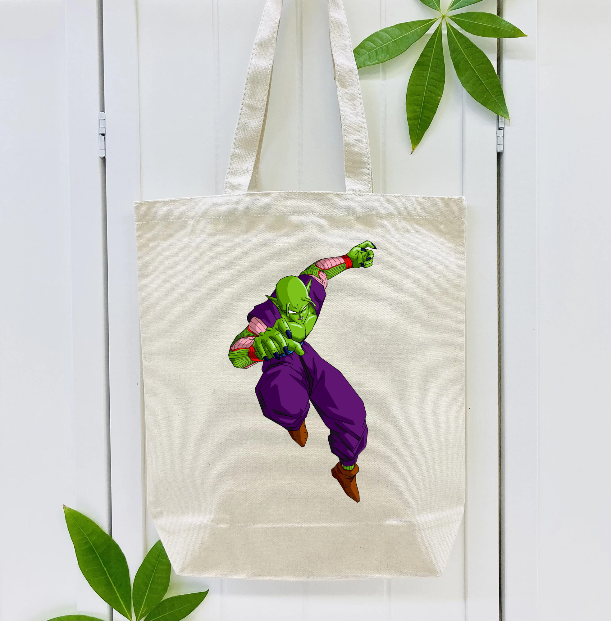 ドラゴンボール ピッコロ DRAGON BALL Piccolo 縦型キャンバス生地手提げバッグ　トートバッグ